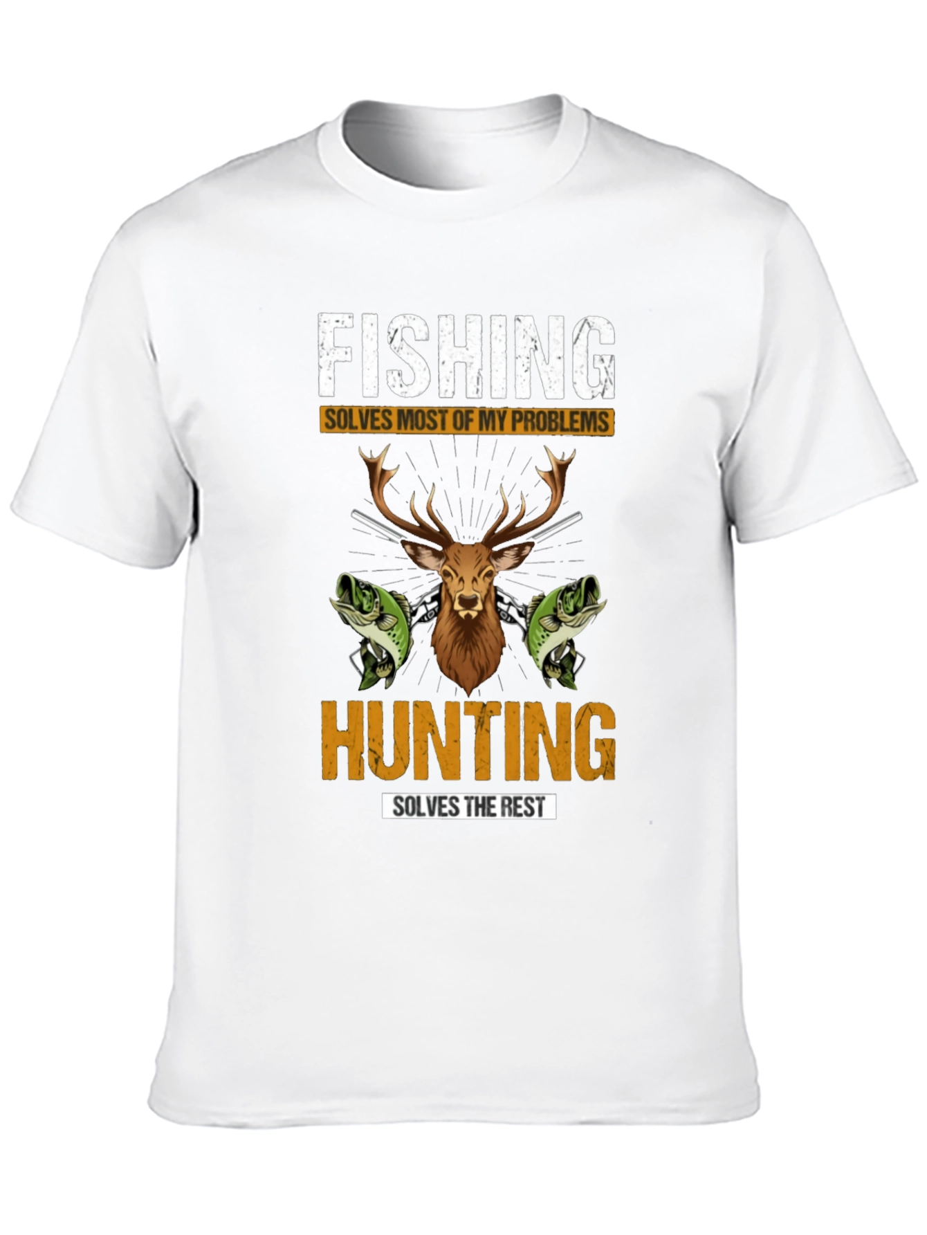 Fishing & Hunting Graphic Tee