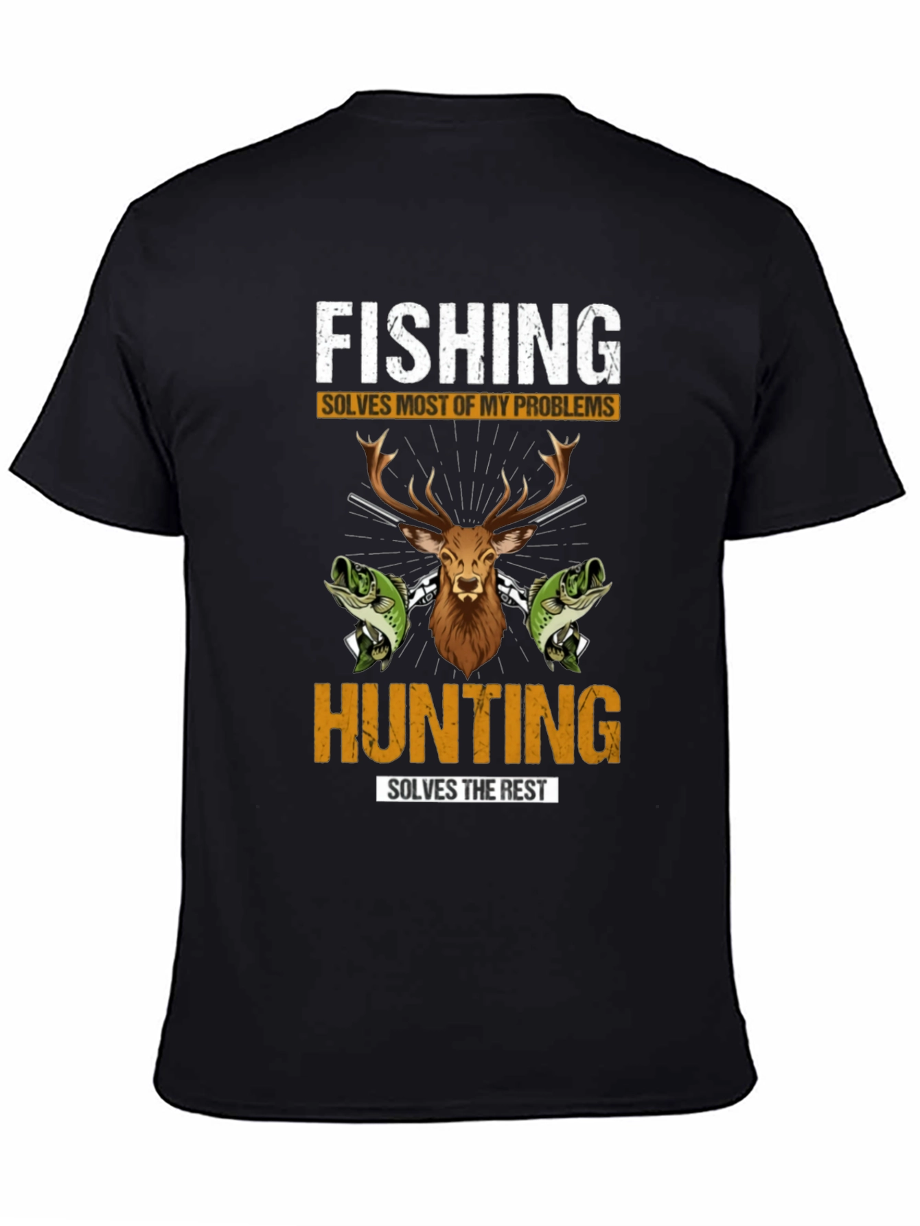Fishing & Hunting Graphic Tee