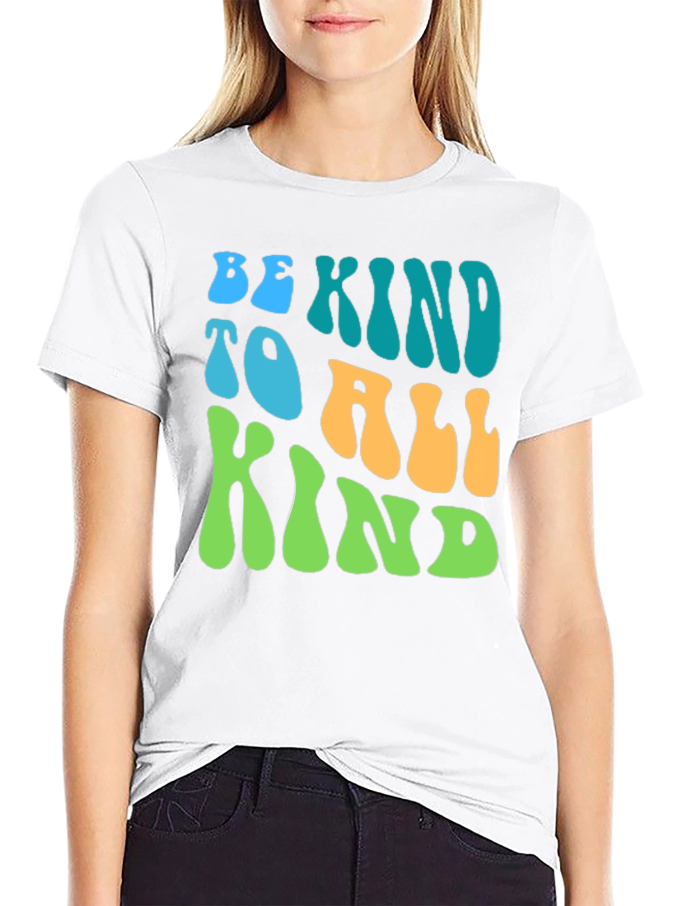 Be Kind T-Shirt - Retro Positive Graphic Tee