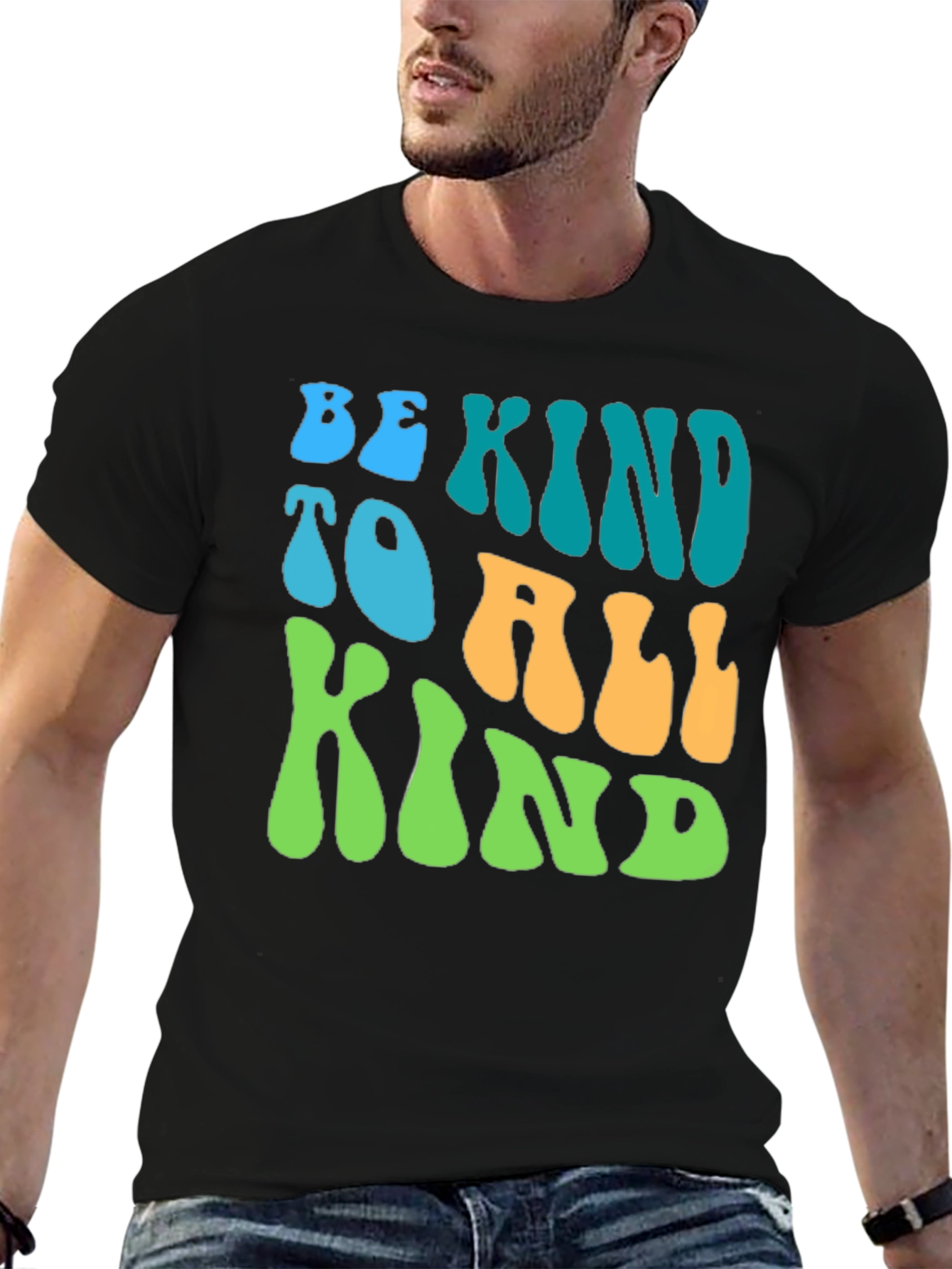 Be Kind T-Shirt - Retro Positive Graphic Tee
