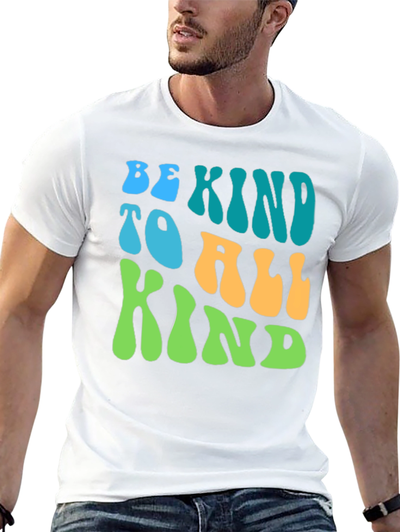 Be Kind T-Shirt - Retro Positive Graphic Tee