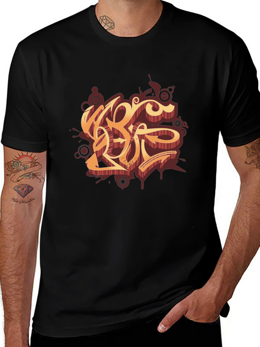 Cool Graphic Tee - Urban Style Black T-Shirt