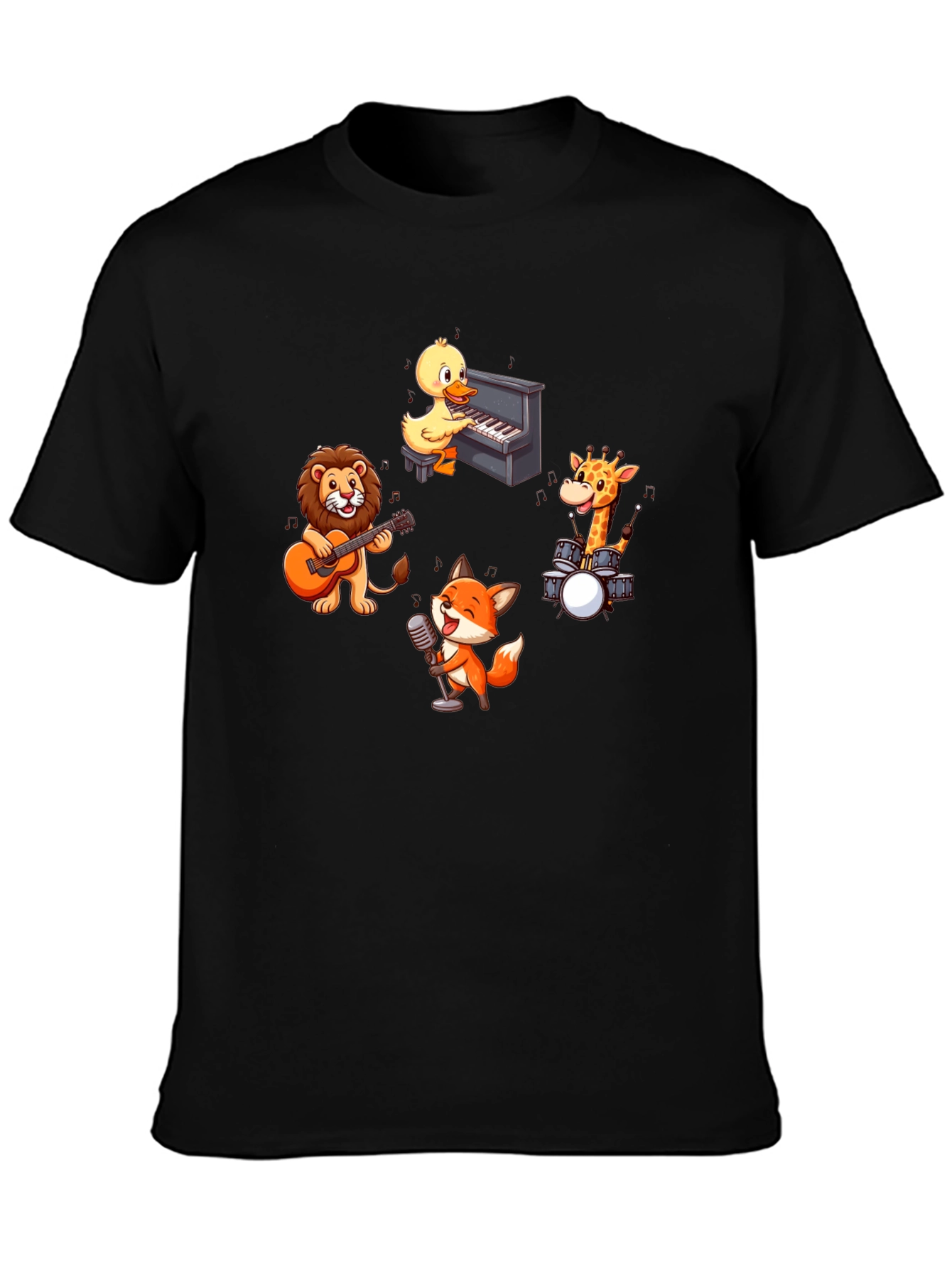 Musical Animal Band T-Shirt - Fun and Unique