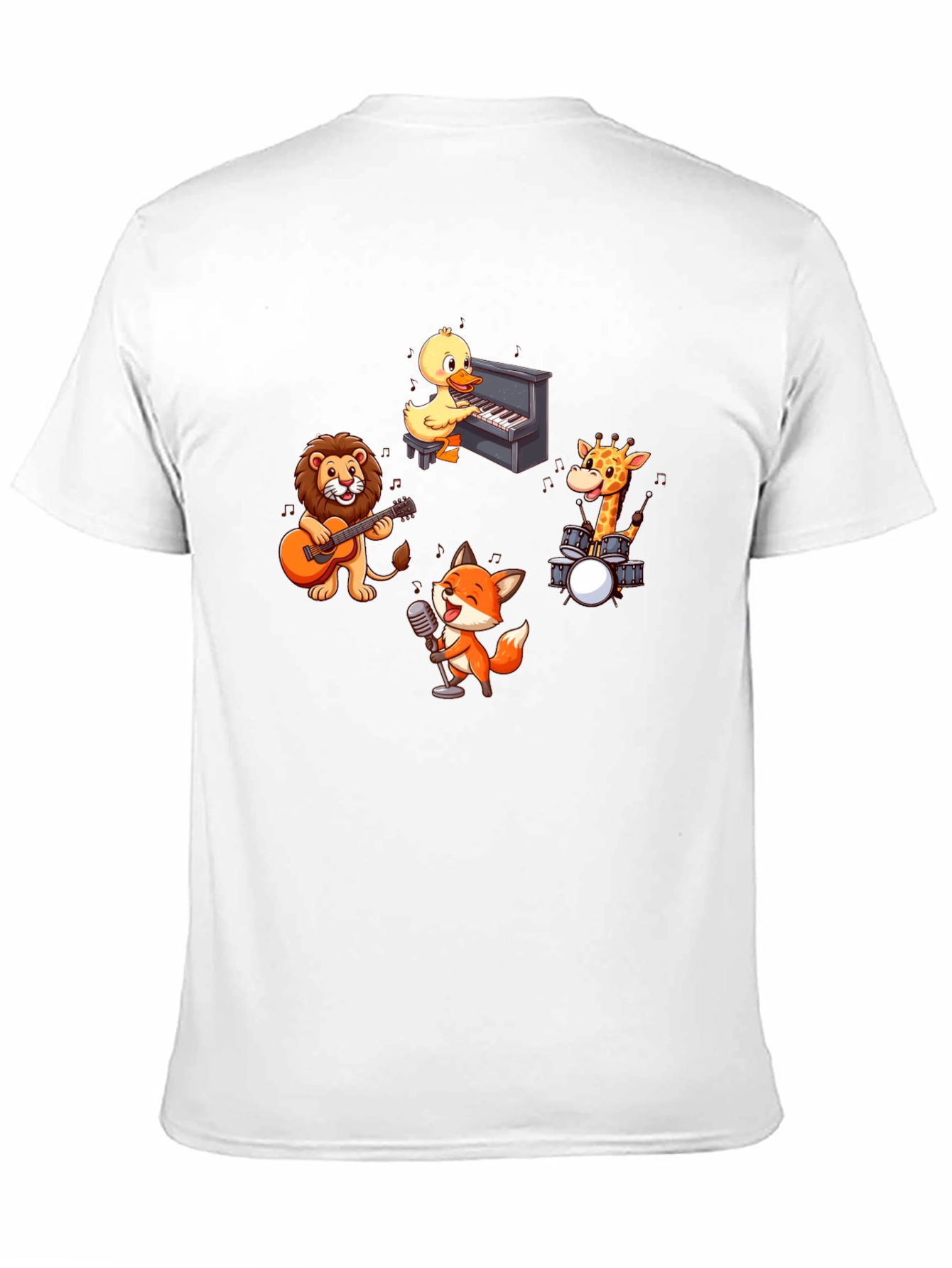 Musical Animal Band T-Shirt - Fun and Unique