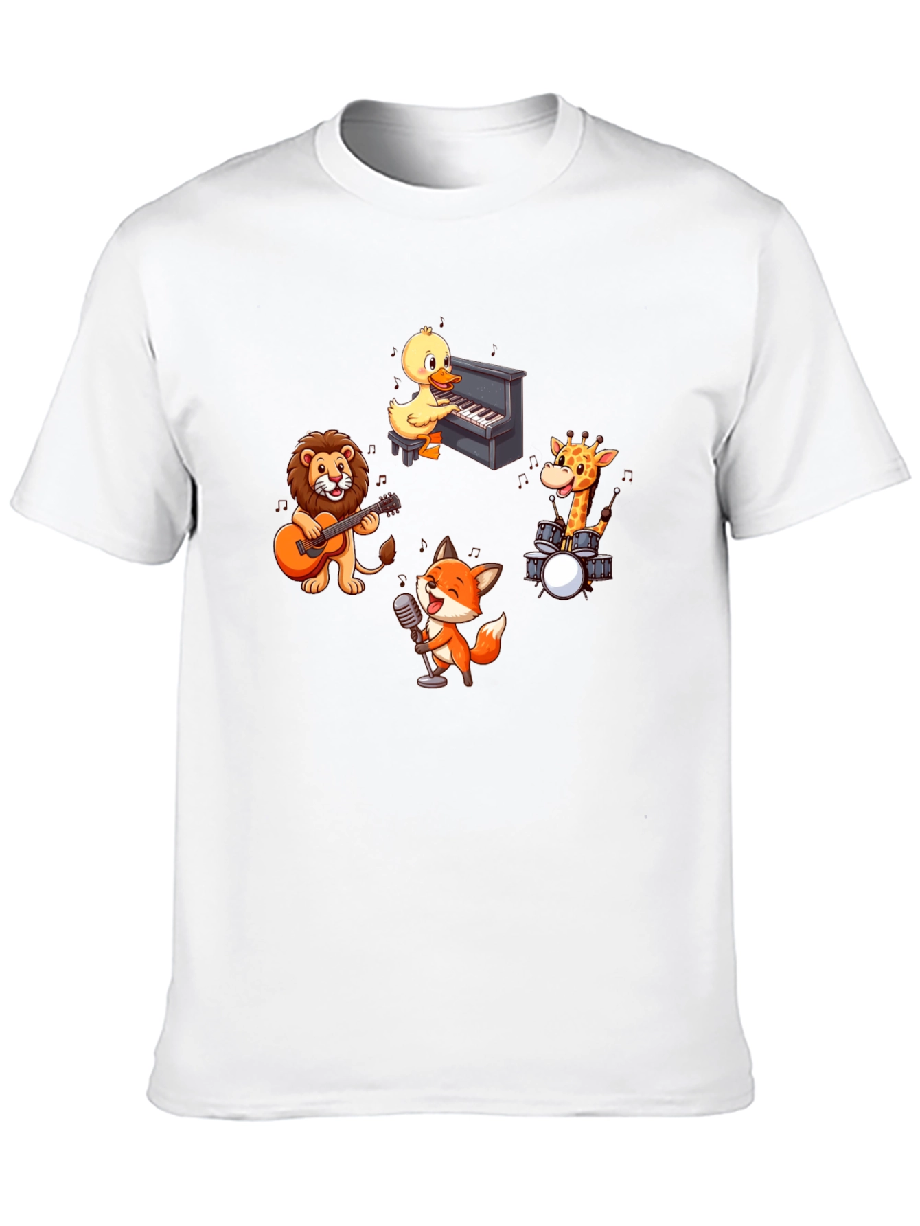 Musical Animal Band T-Shirt - Fun and Unique