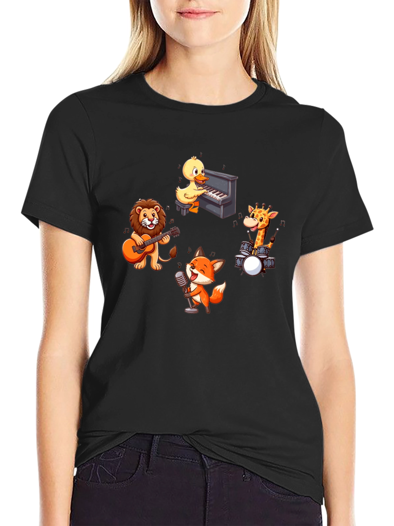 Musical Animal Band T-Shirt - Fun and Unique