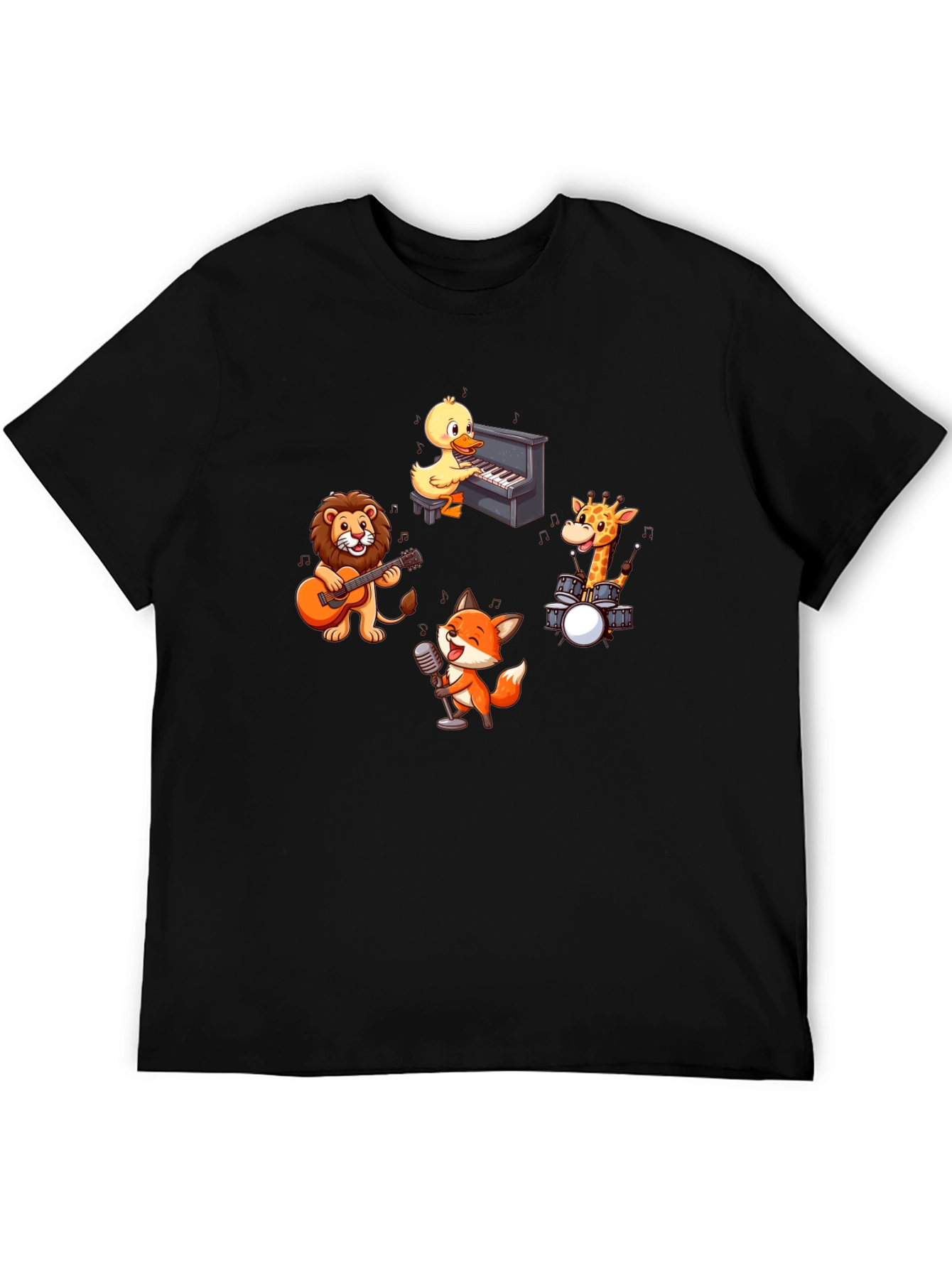 Musical Animal Band T-Shirt - Fun and Unique