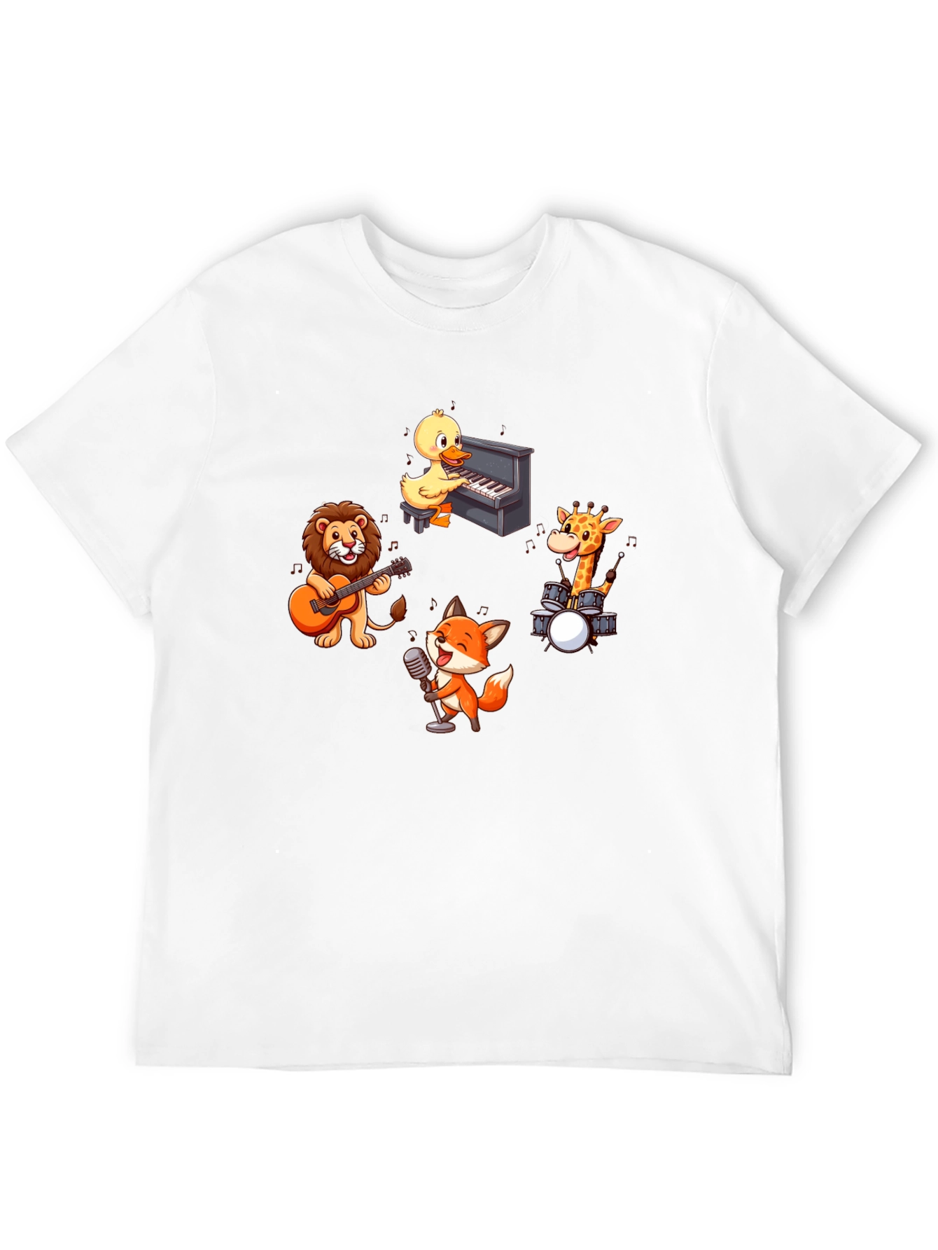 Musical Animal Band T-Shirt - Fun and Unique