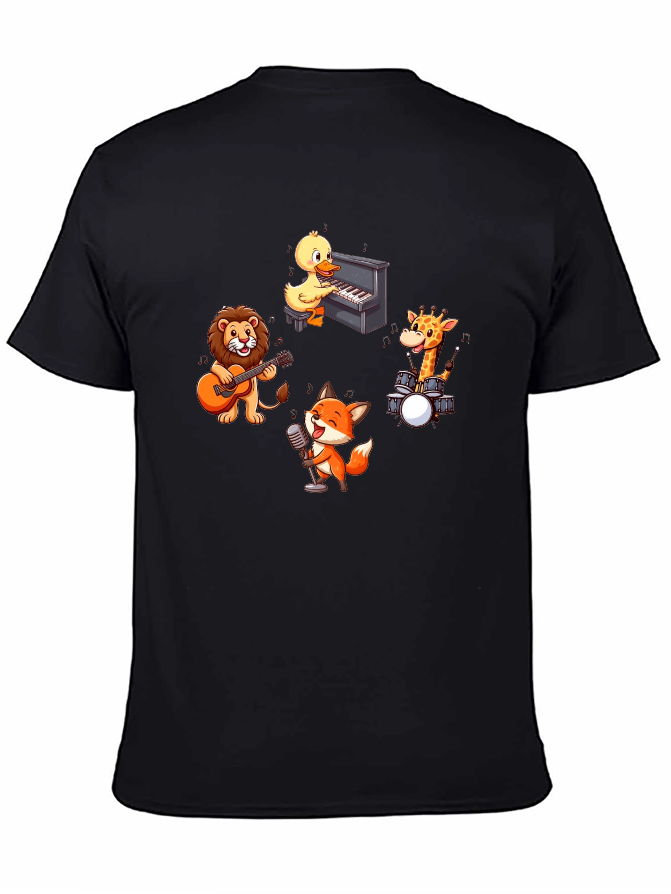 Musical Animal Band T-Shirt - Fun and Unique