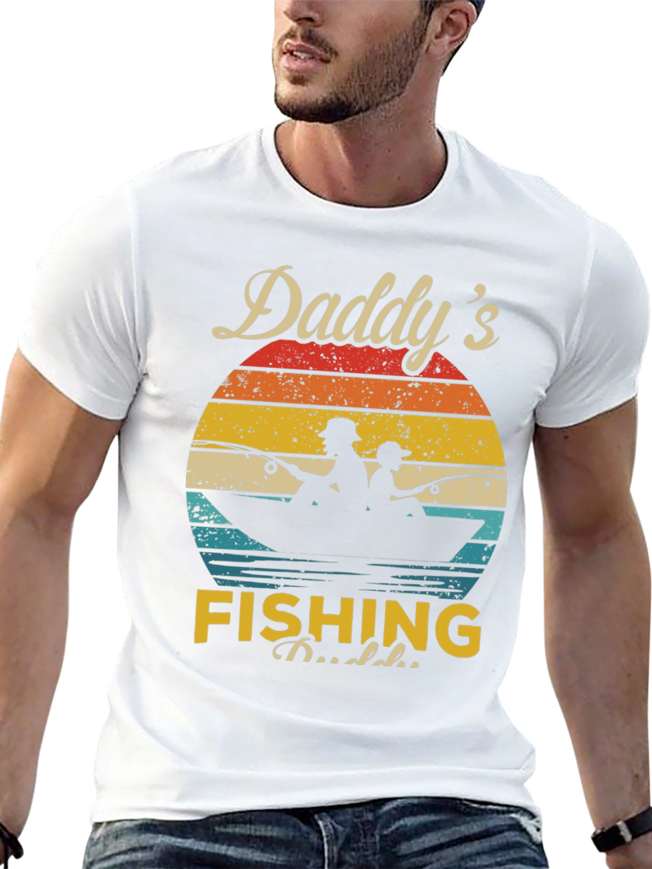 Daddys Fishing Buddy Graphic Tee