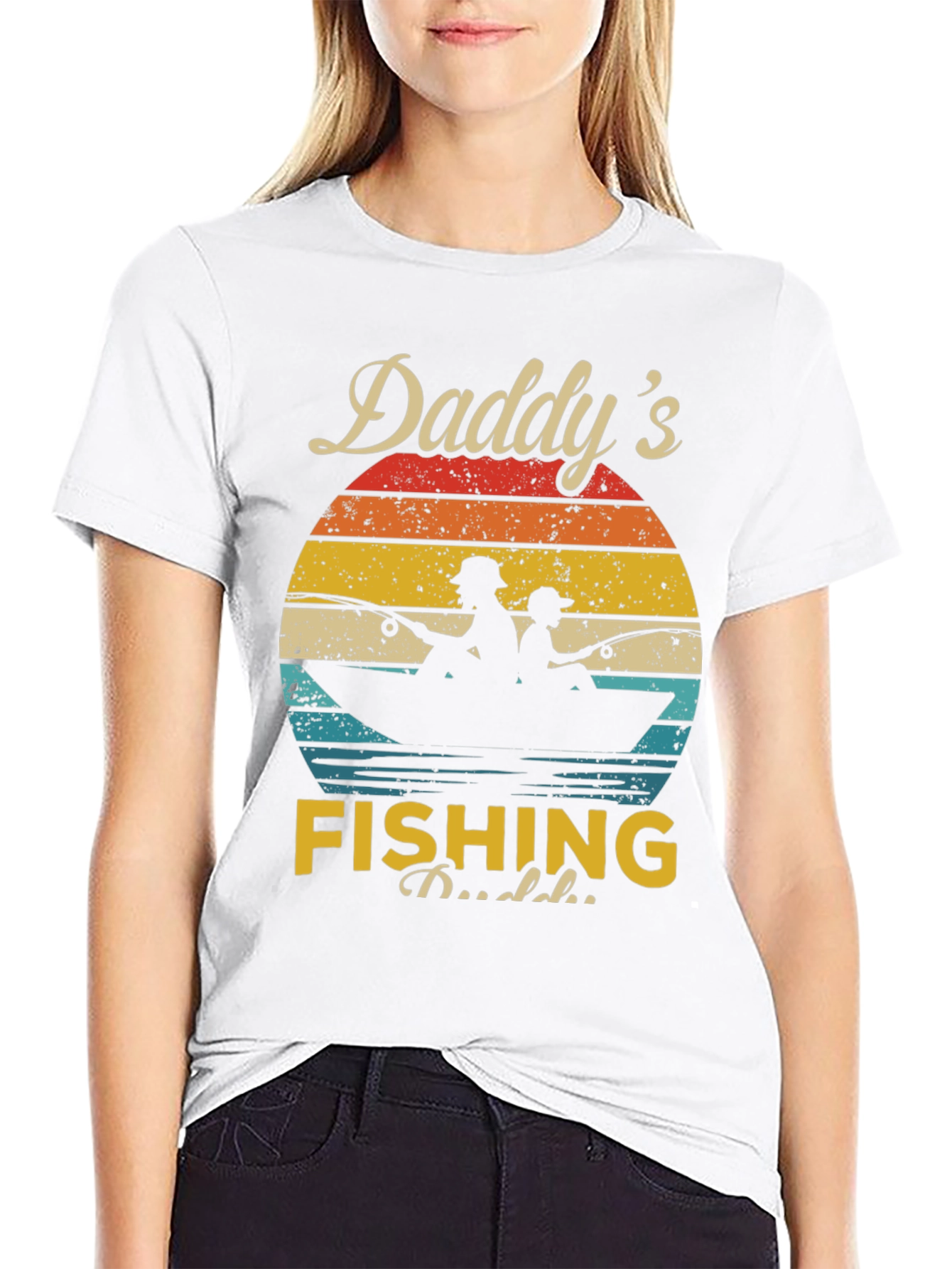 Daddys Fishing Buddy Graphic Tee