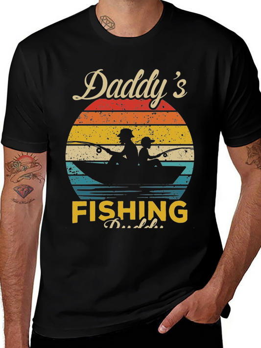 Daddys Fishing Buddy Graphic Tee