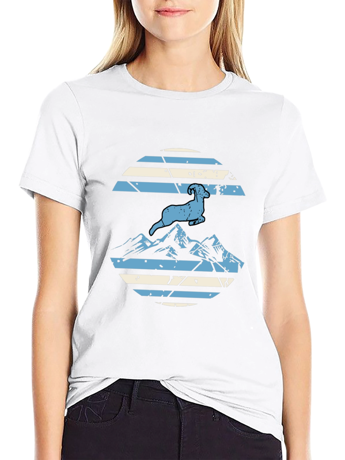 Mountain Ram Graphic Tee - Adventure Ready