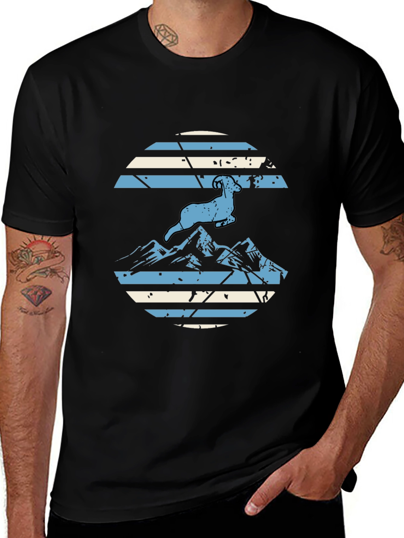 Mountain Ram Graphic Tee - Adventure Ready