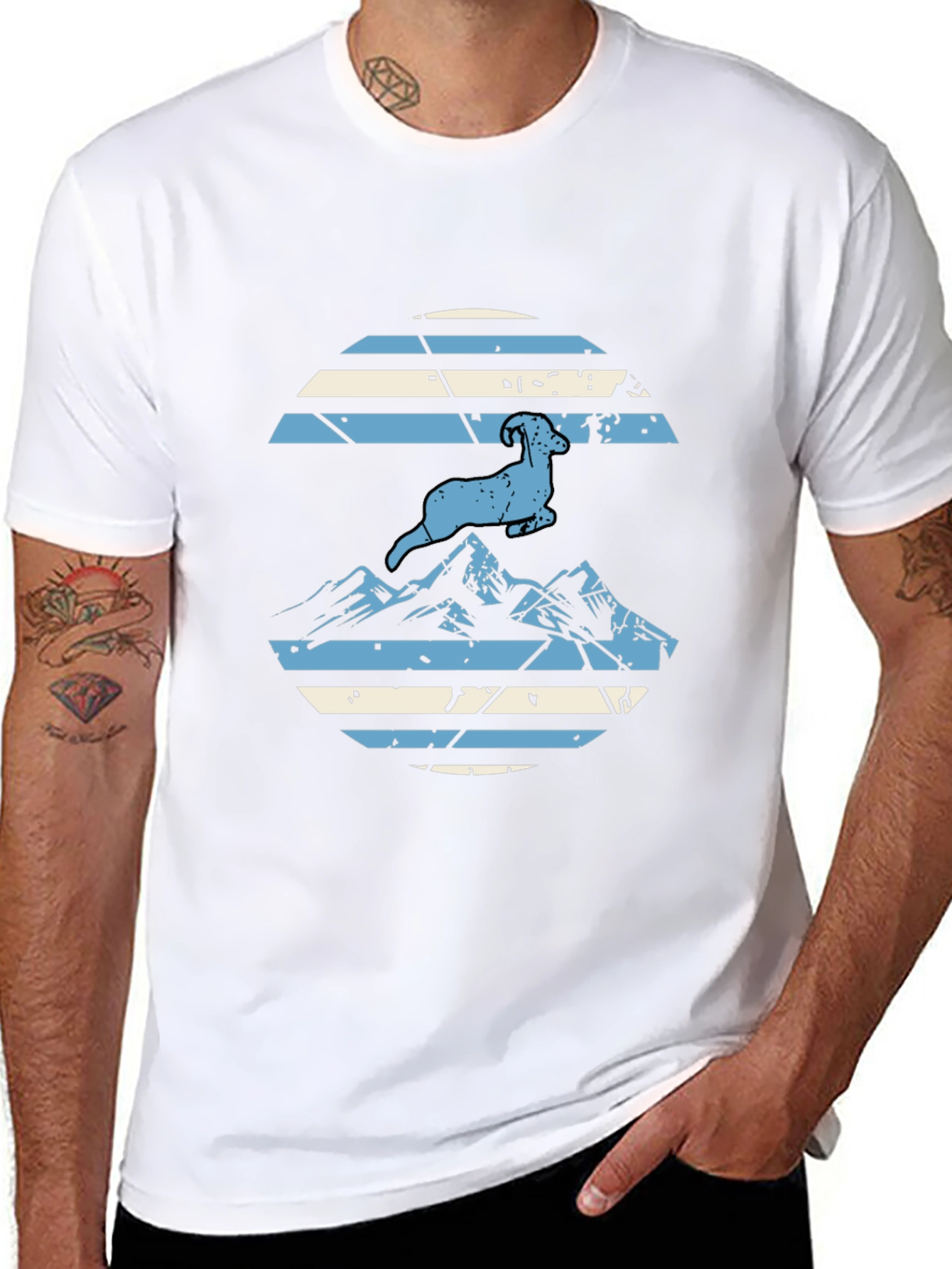Mountain Ram Graphic Tee - Adventure Ready
