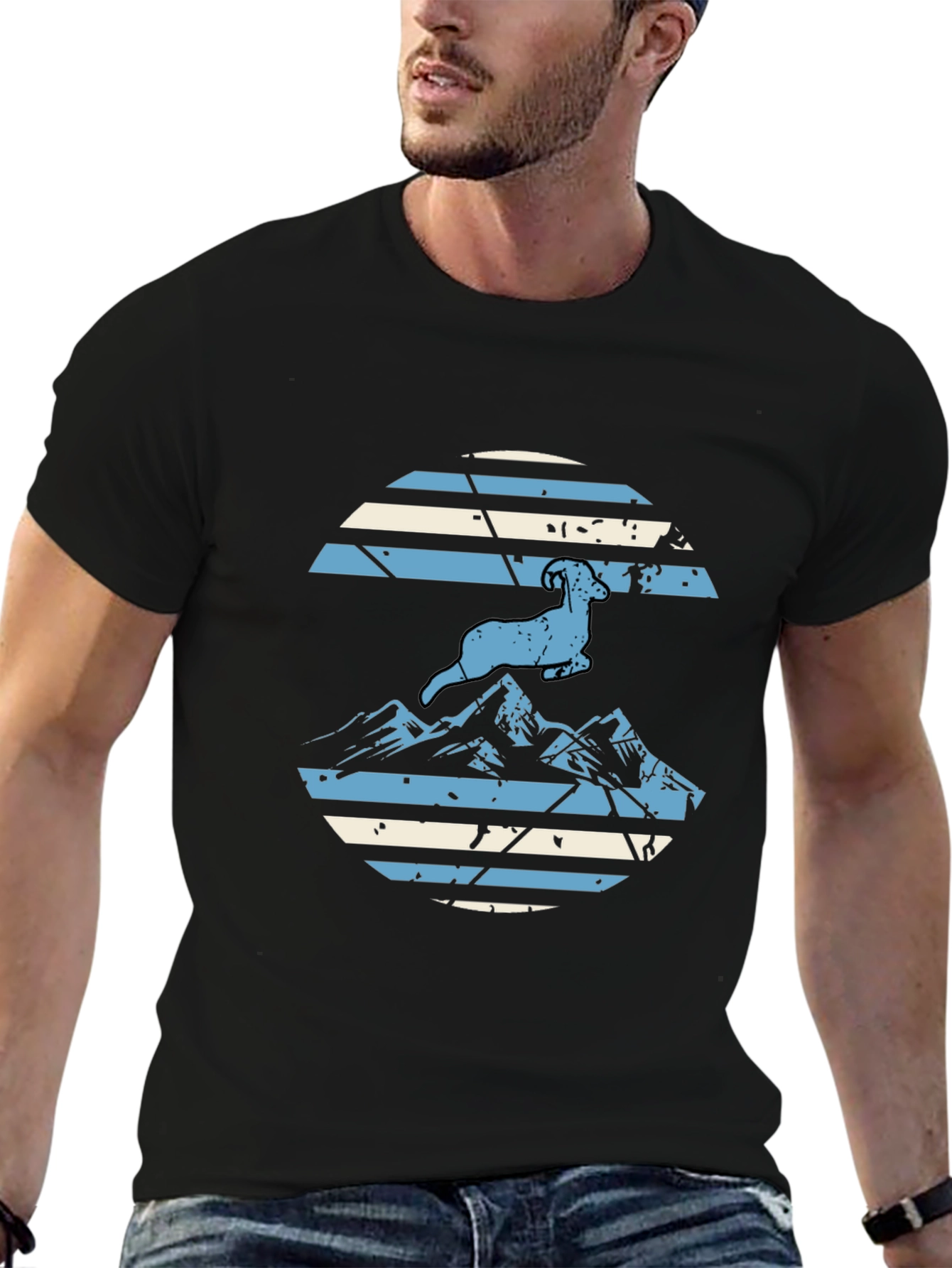 Mountain Ram Graphic Tee - Adventure Ready