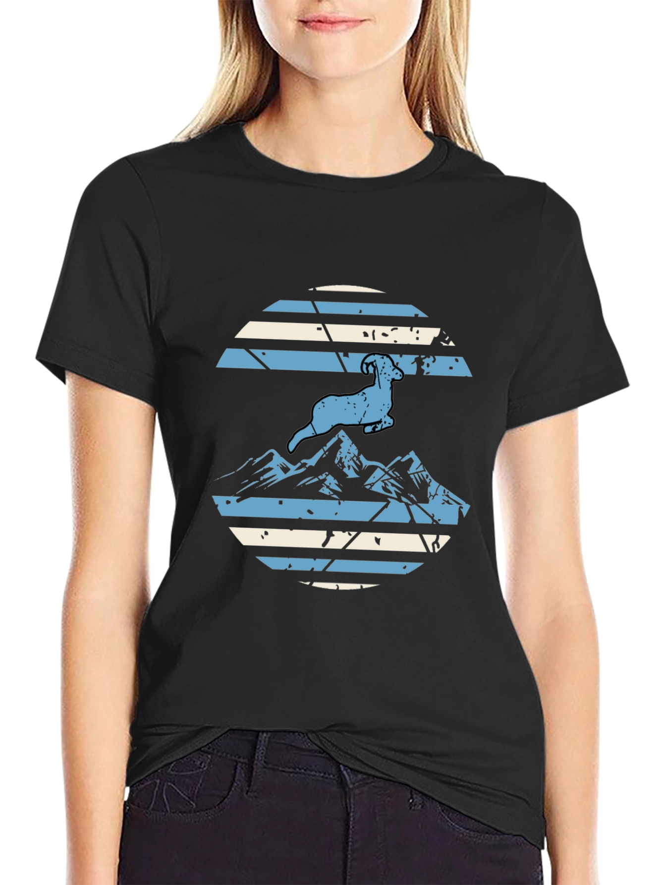 Mountain Ram Graphic Tee - Adventure Ready