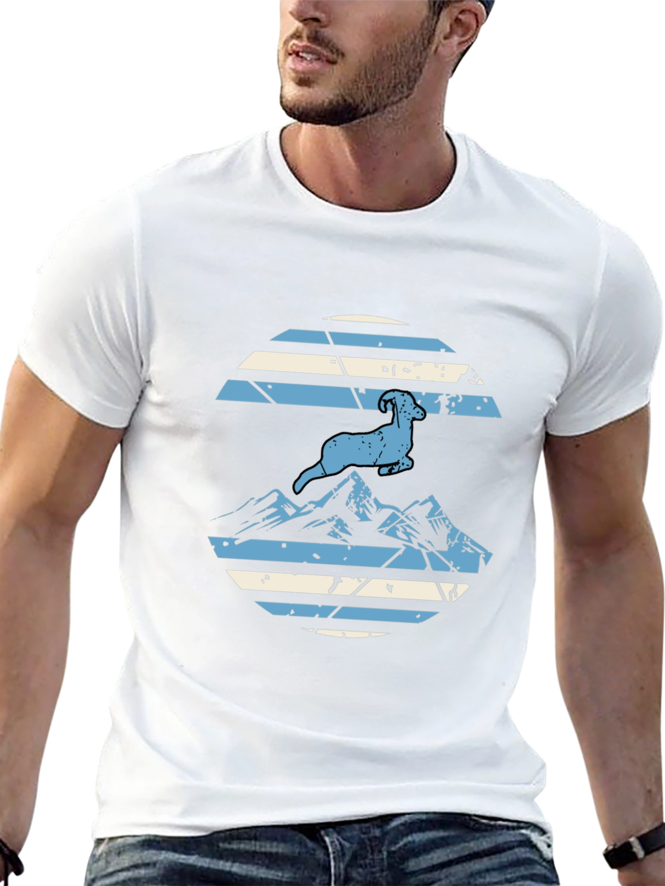 Mountain Ram Graphic Tee - Adventure Ready