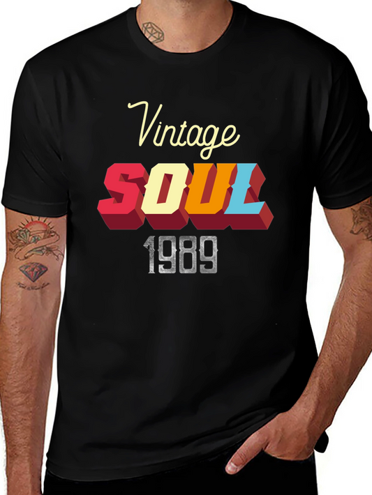 Vintage Soul 1989 Graphic T-Shirt