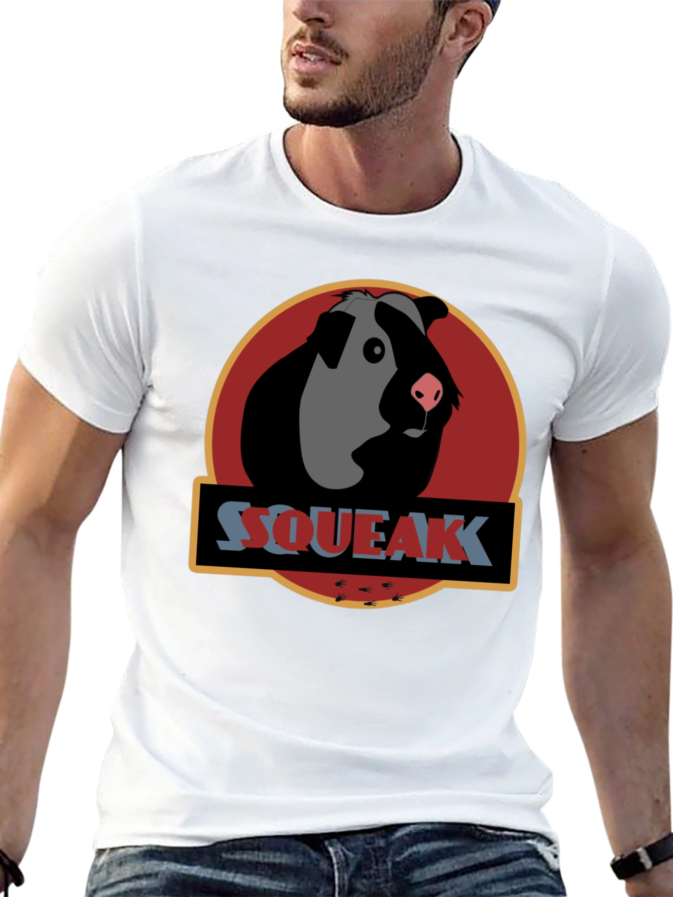 Squeak! Guinea Pig Graphic T-Shirt