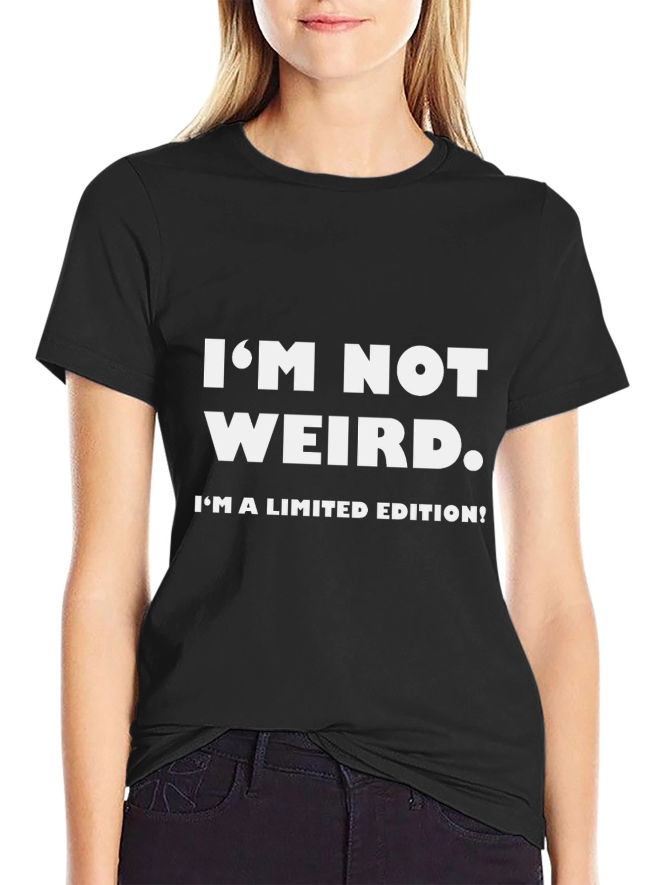 Limited Edition Funny Graphic T-Shirt - Black