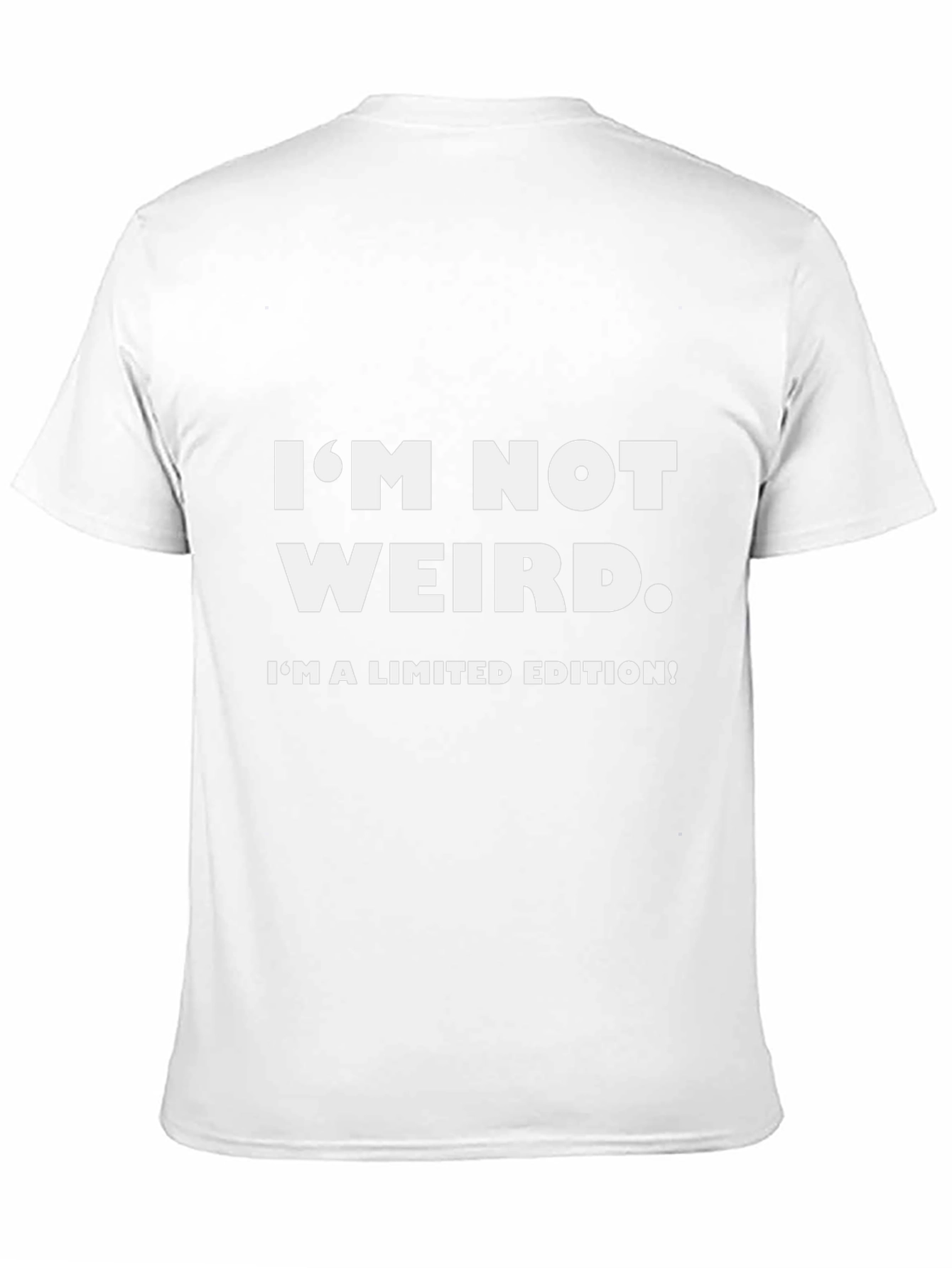 Limited Edition Funny Graphic T-Shirt - Black