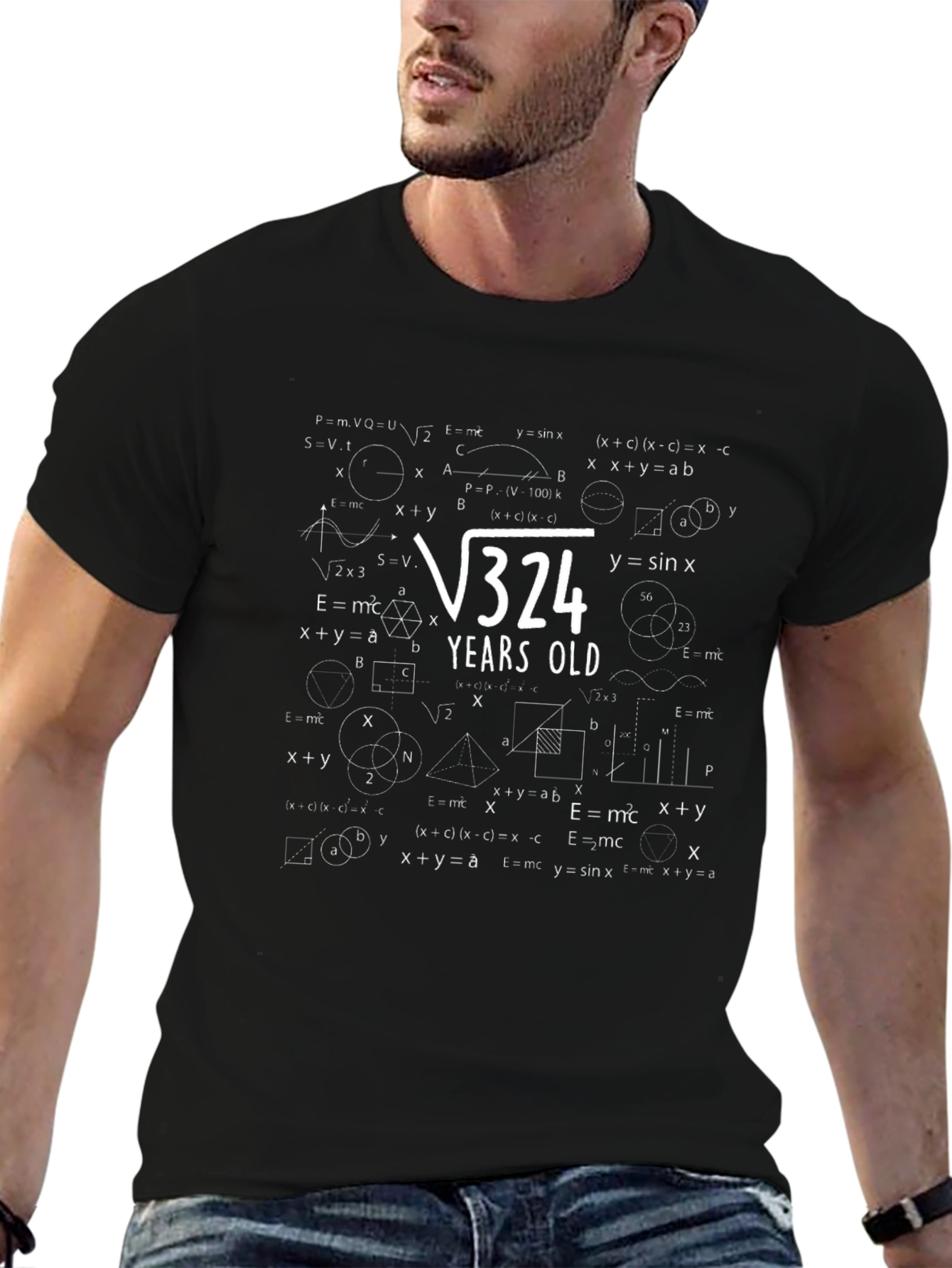 Funny 18th Birthday T-Shirt Math Formula Gift