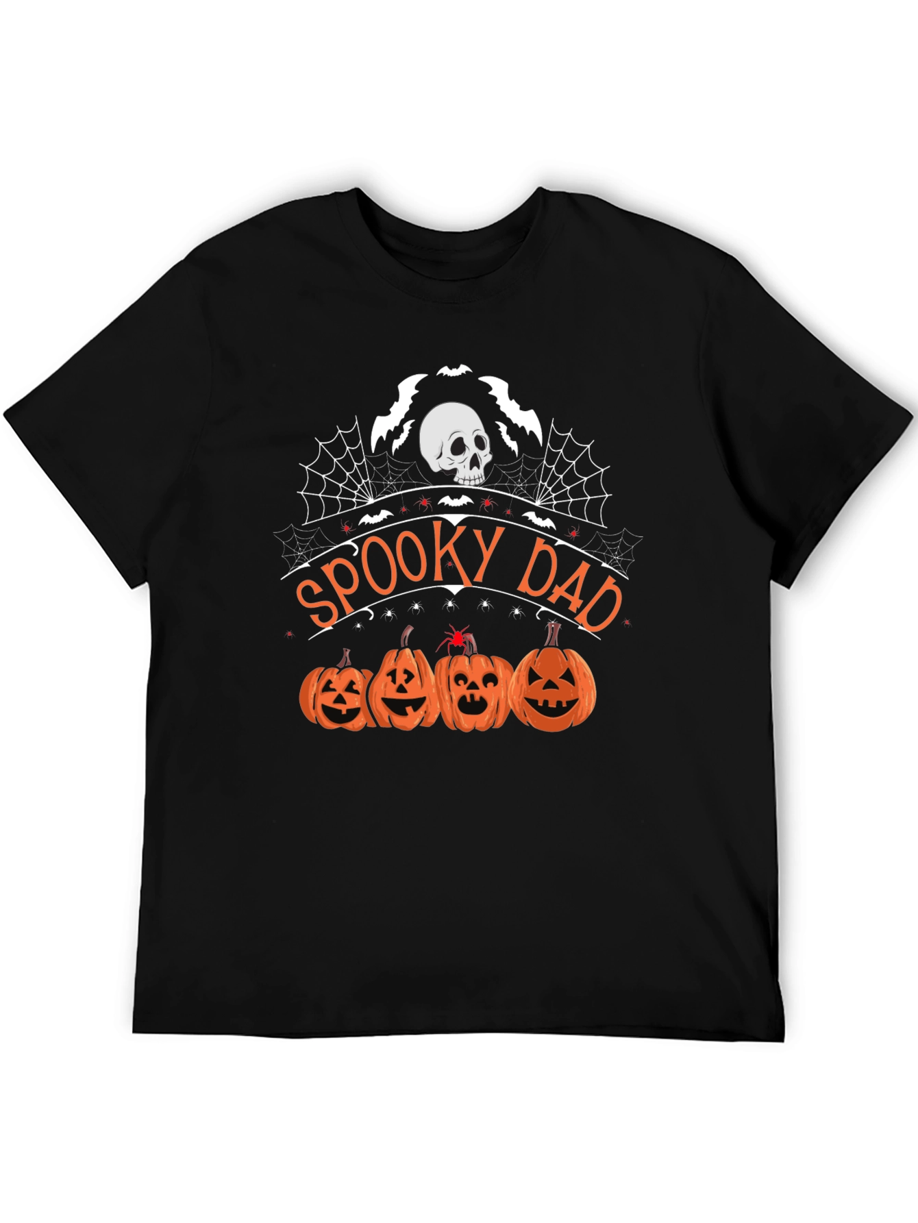 Spooky Dad Halloween Graphic T-Shirt