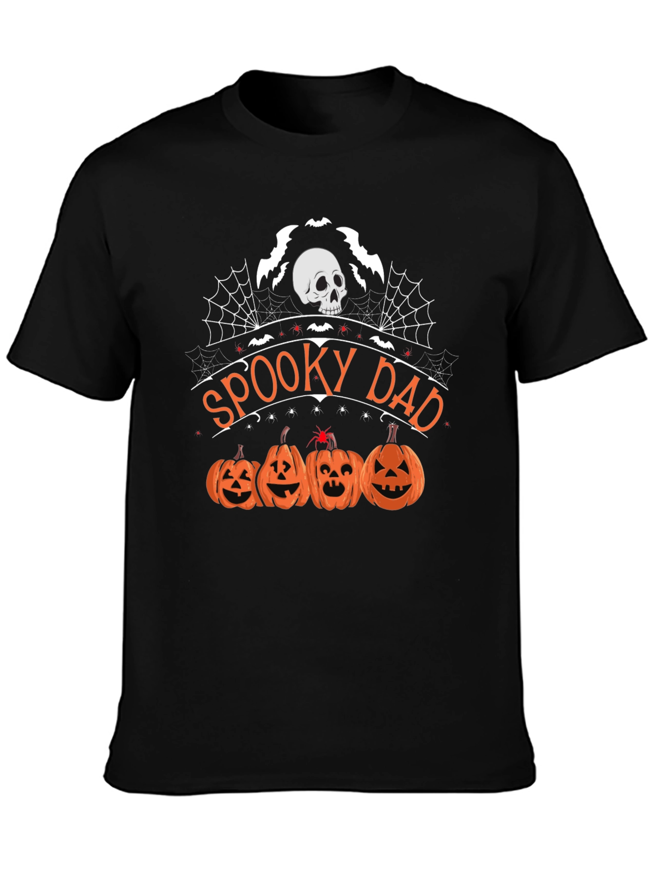Spooky Dad Halloween Graphic T-Shirt