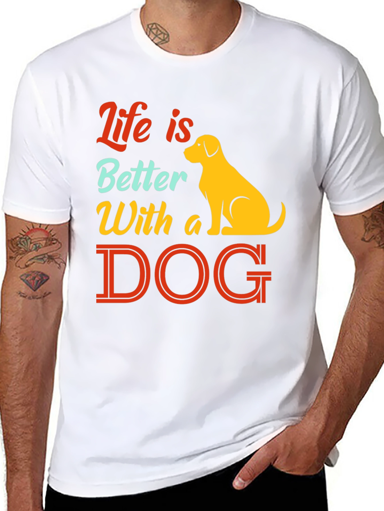 Life is Better With a Dog T-Shirt