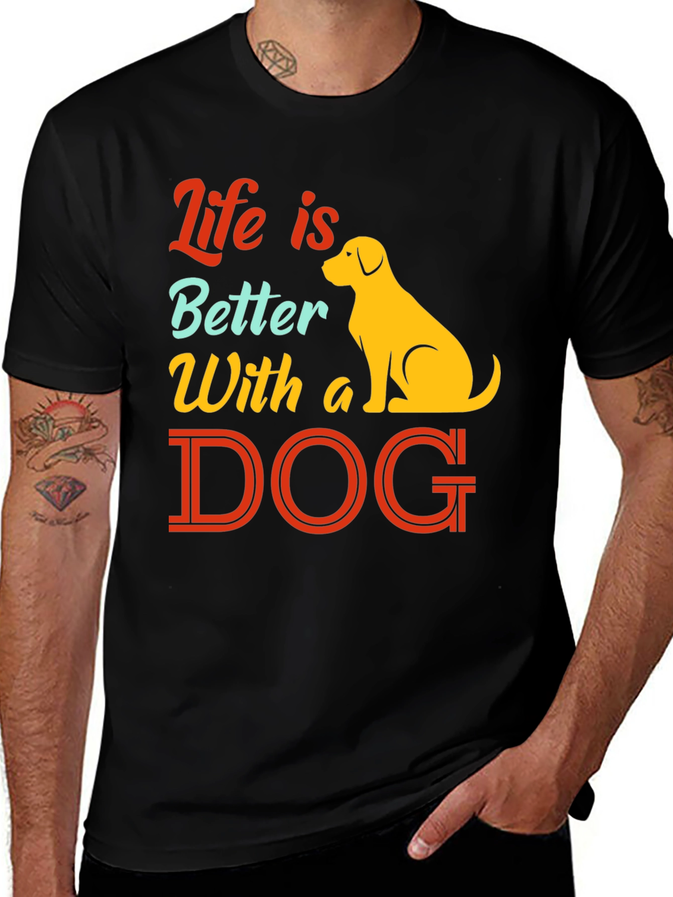 Life is Better With a Dog T-Shirt