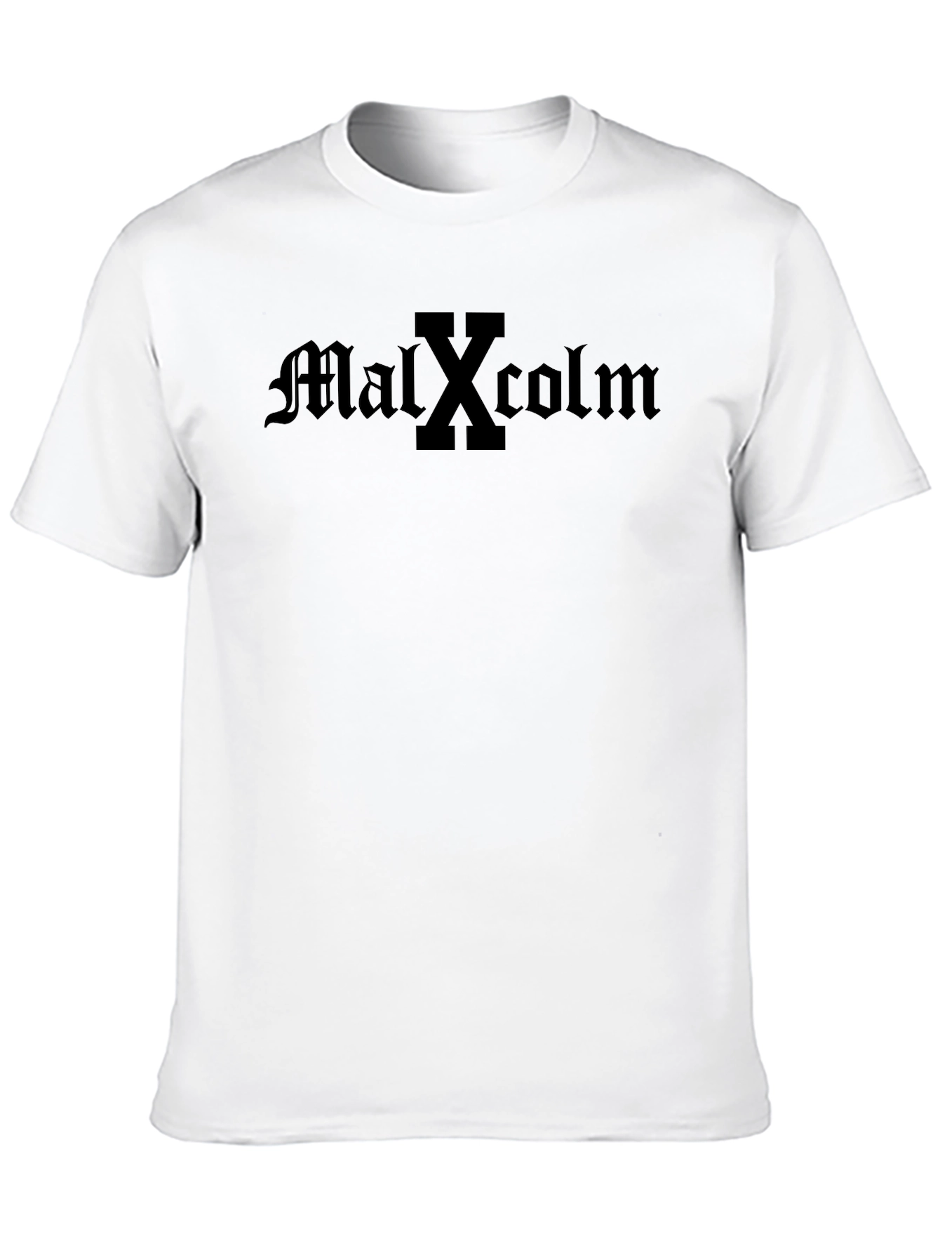 Malcolm X Black Graphic T-Shirt