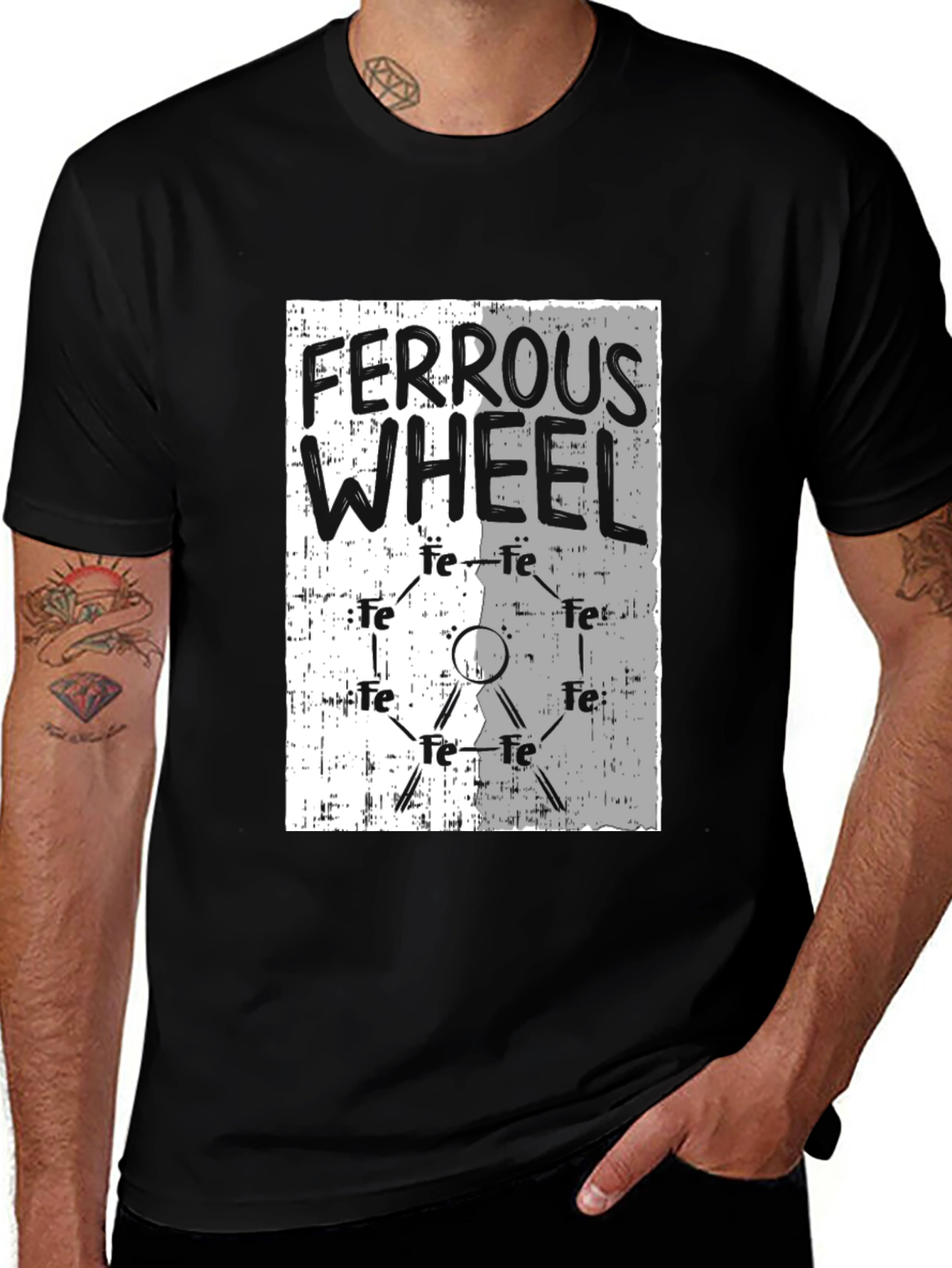 Ferrous Wheel Graphic Tee - Science T-Shirt