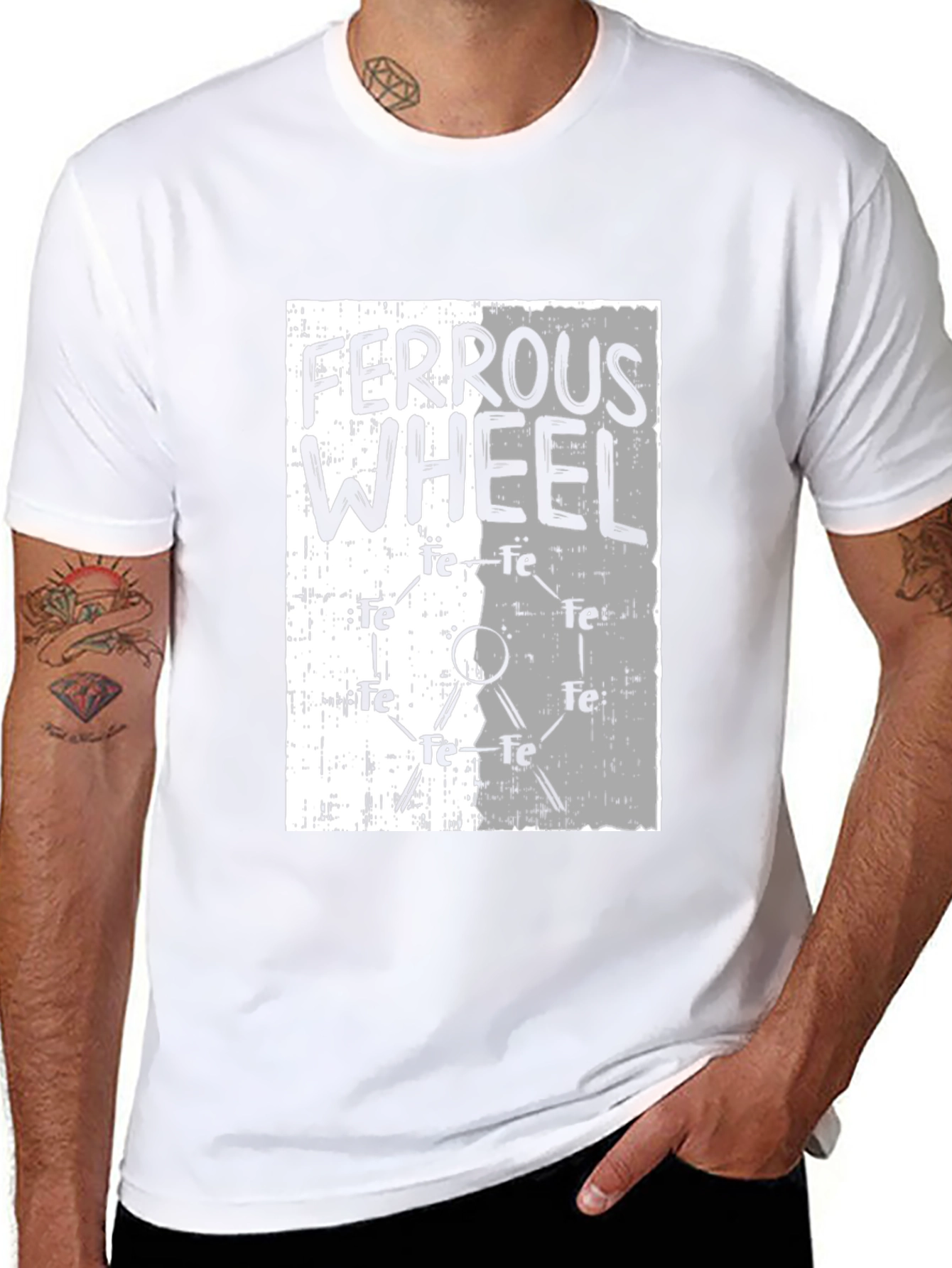 Ferrous Wheel Graphic Tee - Science T-Shirt