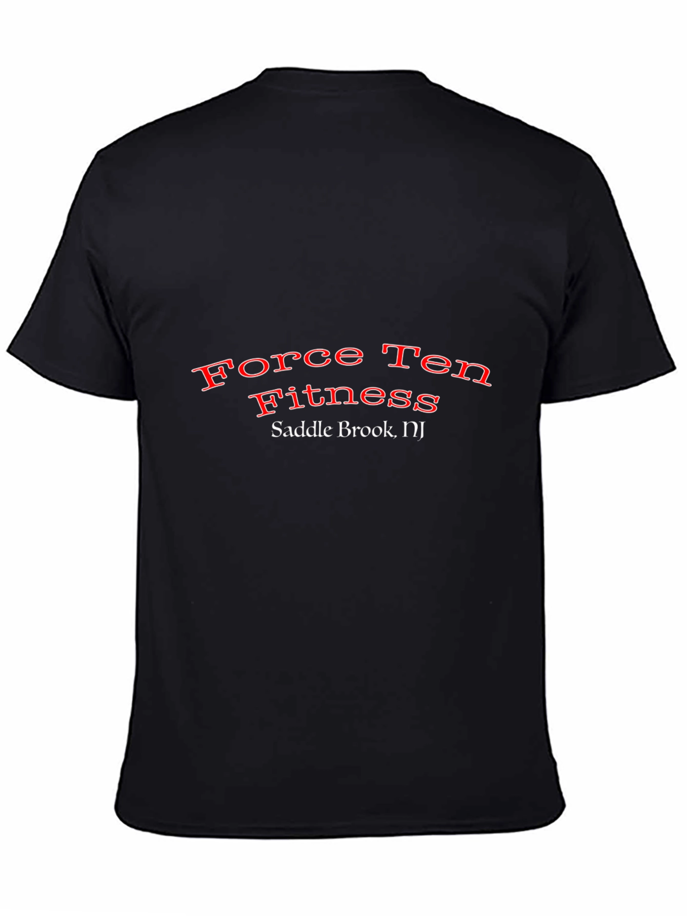 Force Ten Fitness Black T-Shirt