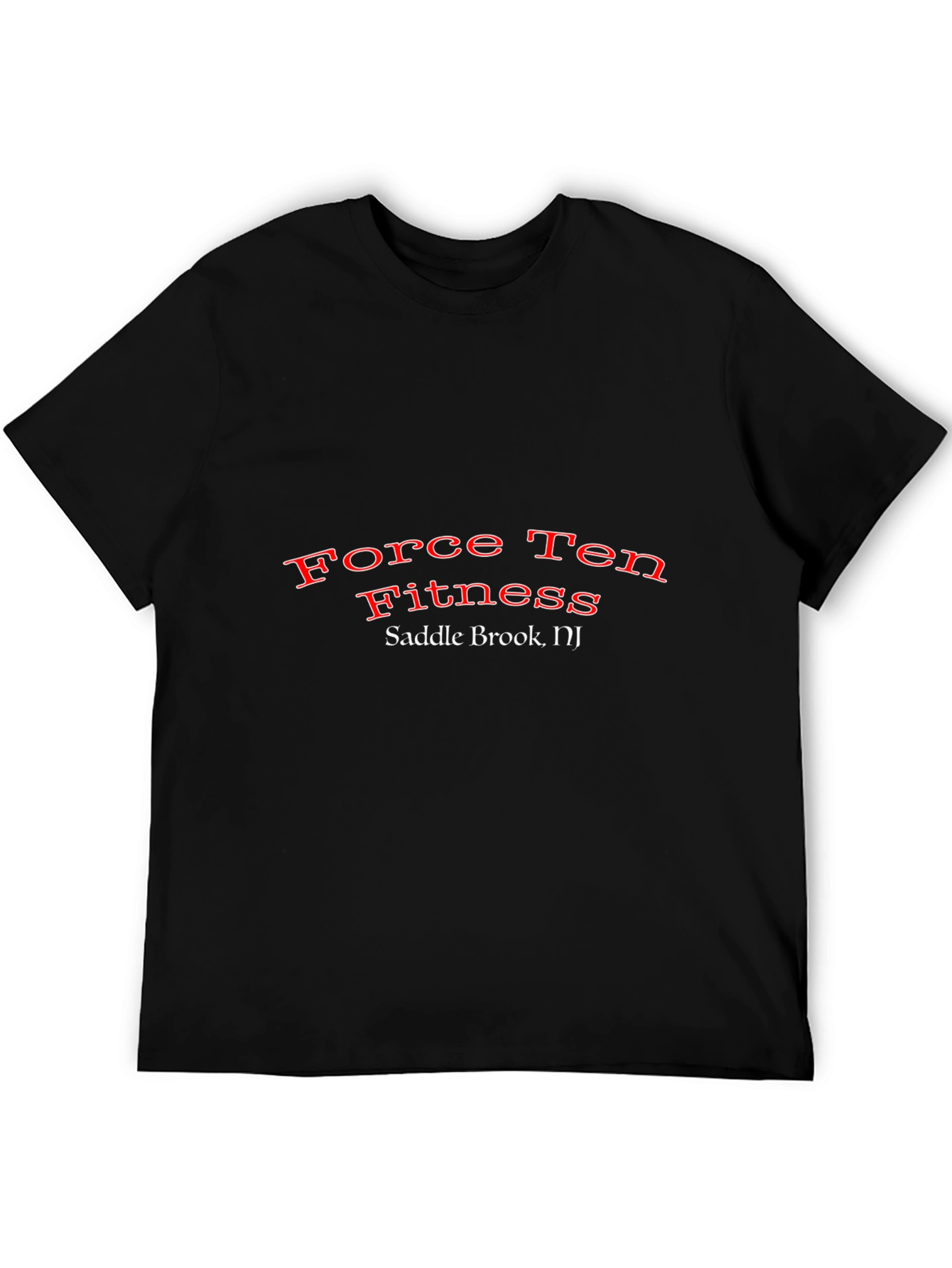 Force Ten Fitness Black T-Shirt