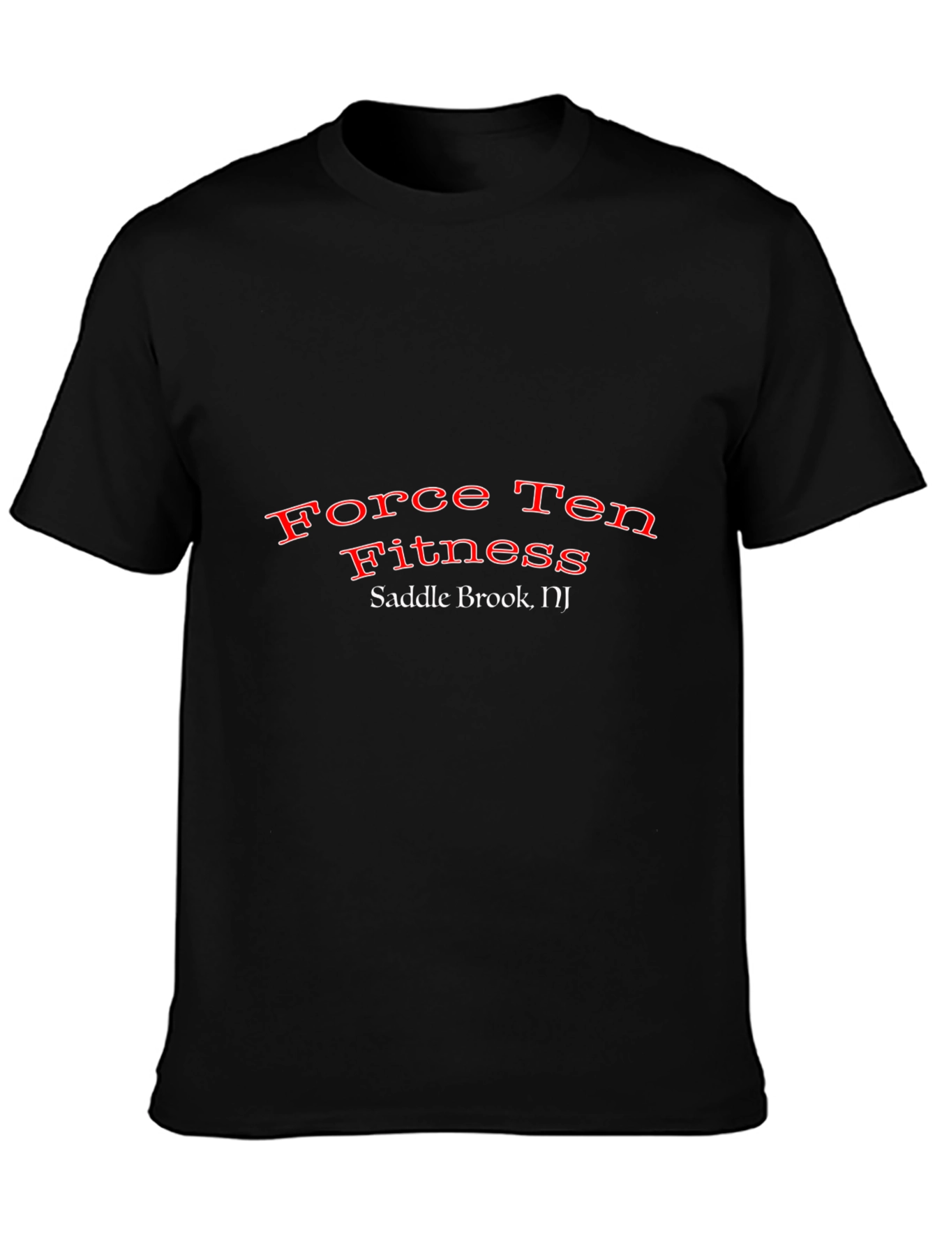 Force Ten Fitness Black T-Shirt