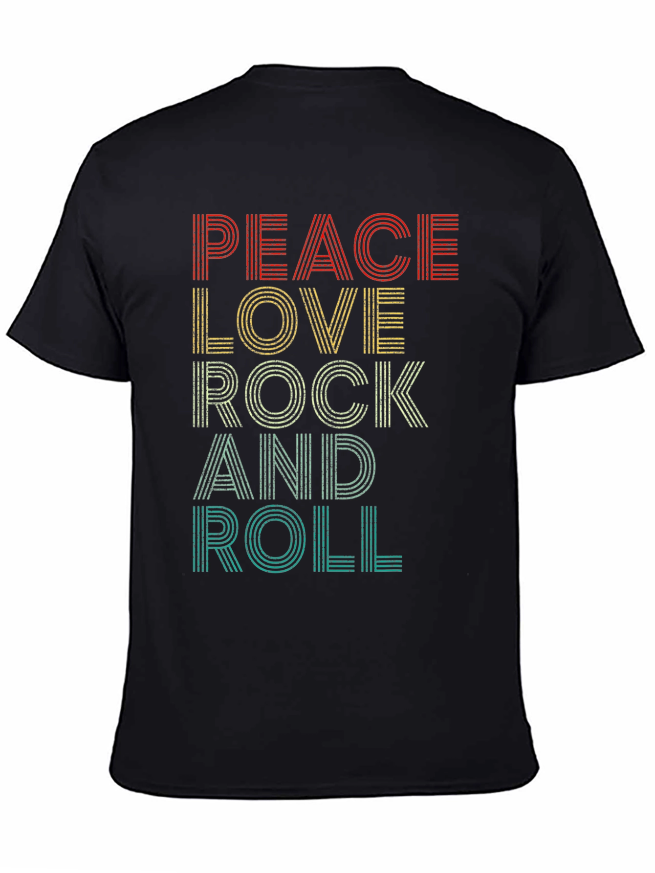 Peace Love Rock and Roll T-Shirt