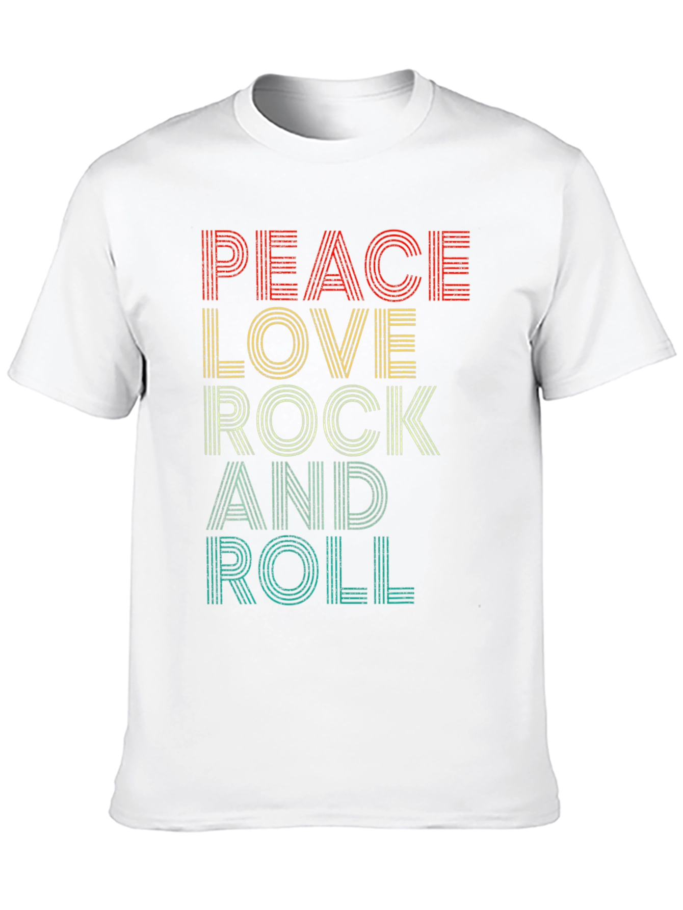 Peace Love Rock and Roll T-Shirt