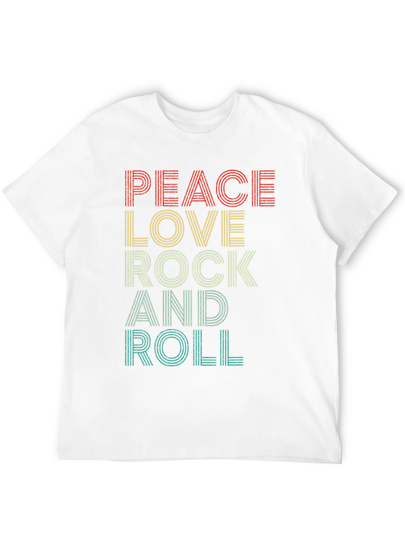 Peace Love Rock and Roll T-Shirt