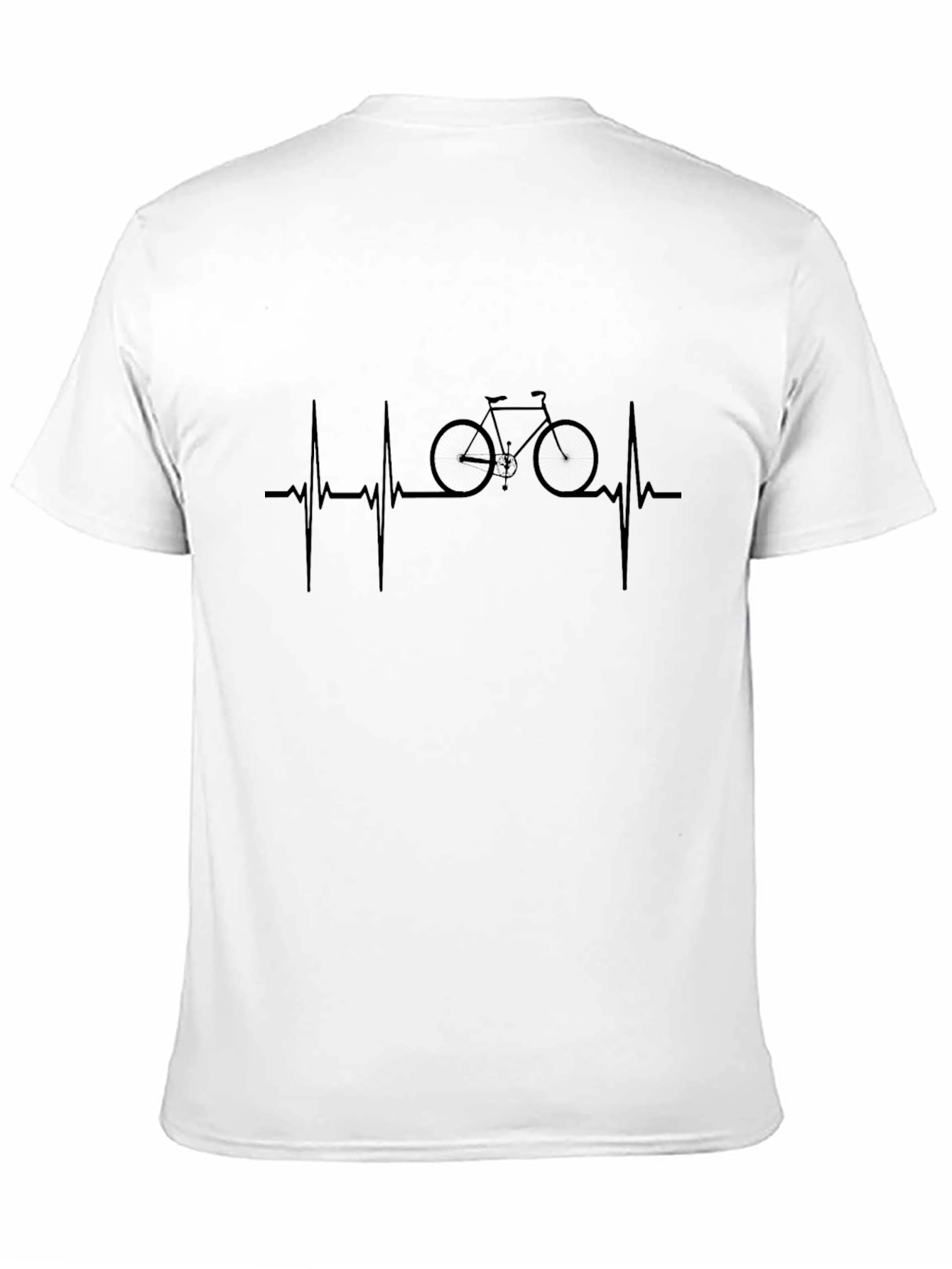 Heartbeat Bicycle Graphic Tee - Ride On!