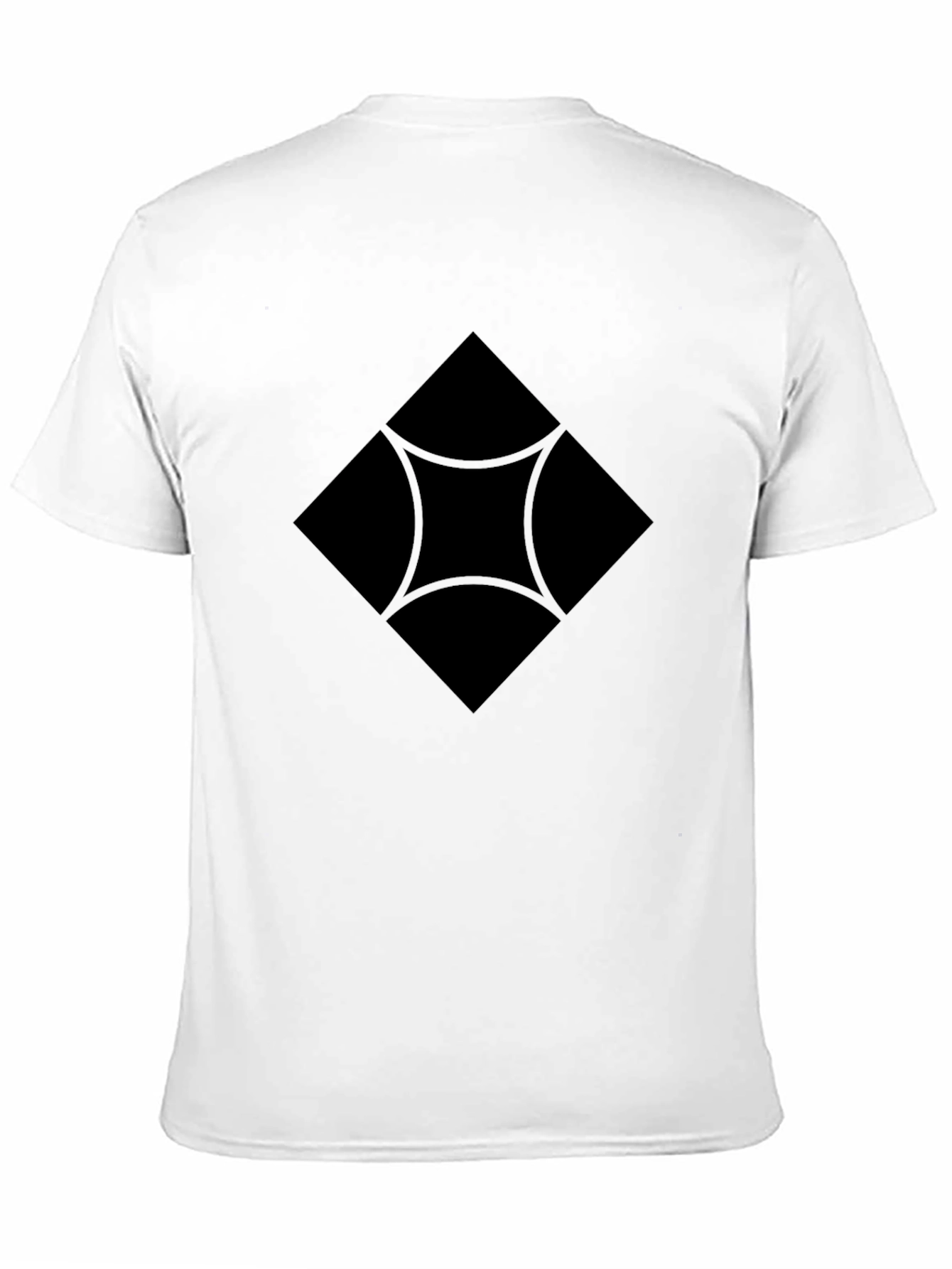 Geometric Black T-Shirt - Modern Style