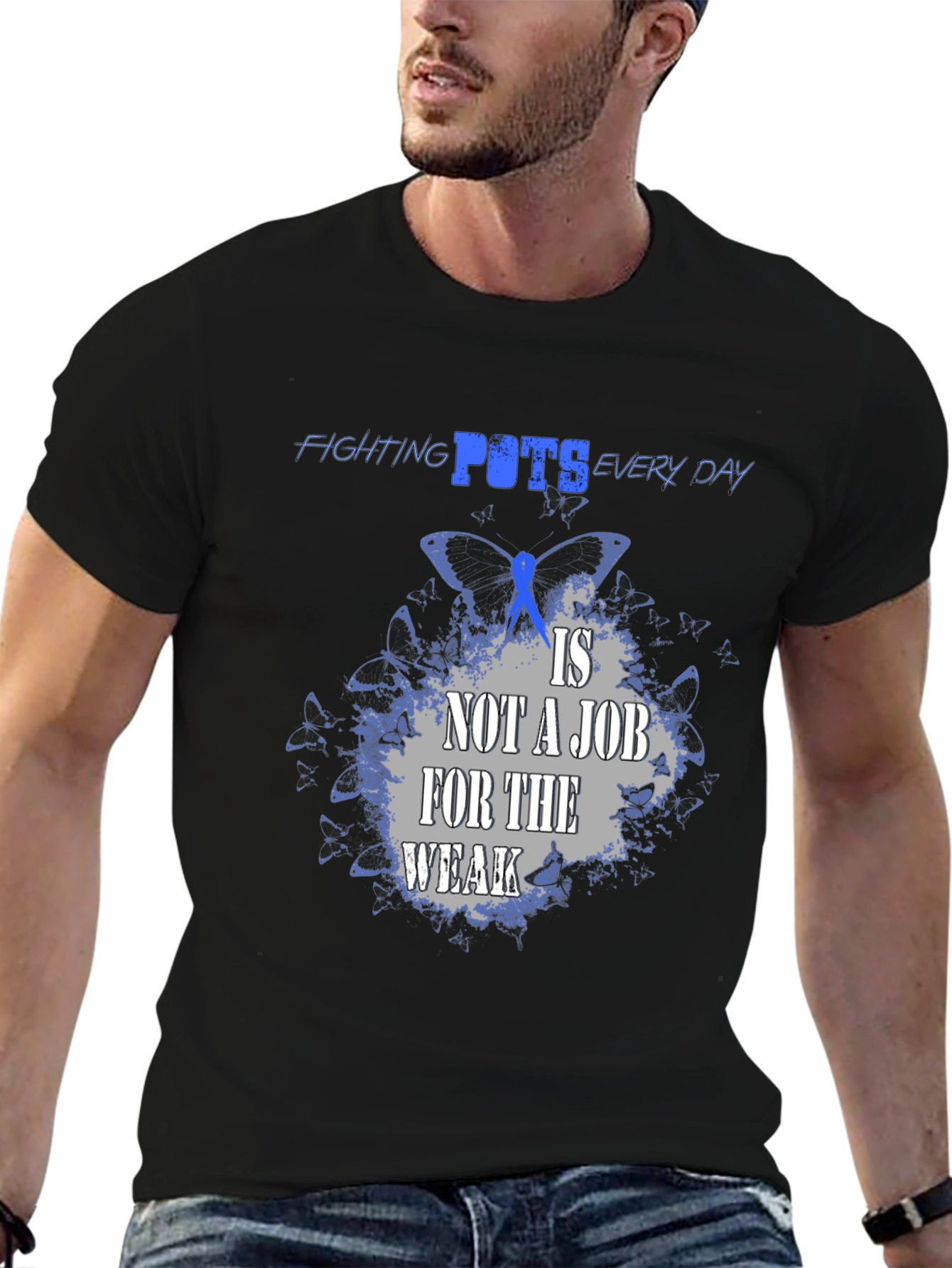 POTS Awareness T-Shirt - Fighting Everyday