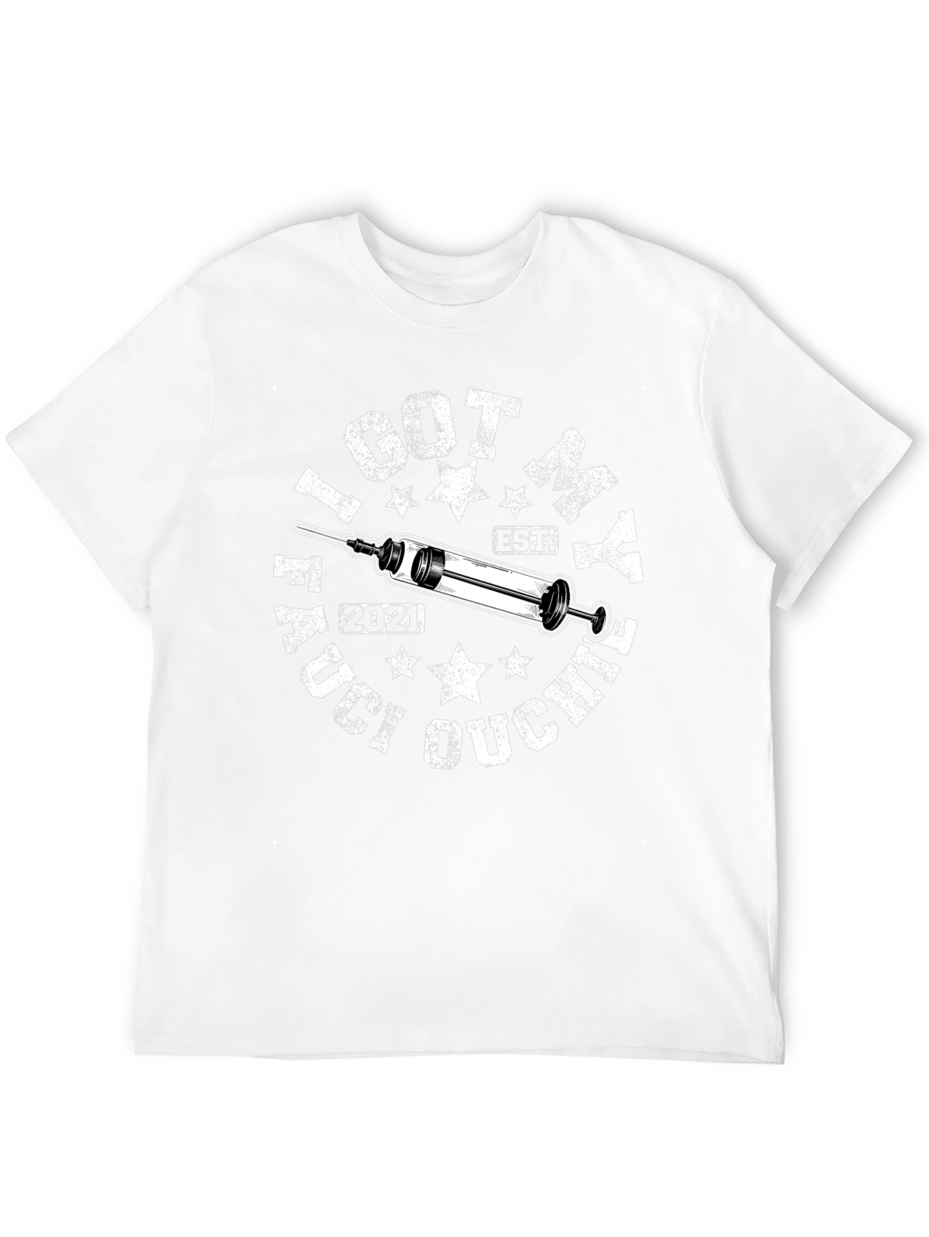 I Got My Fauci Ouchie T-Shirt - Black