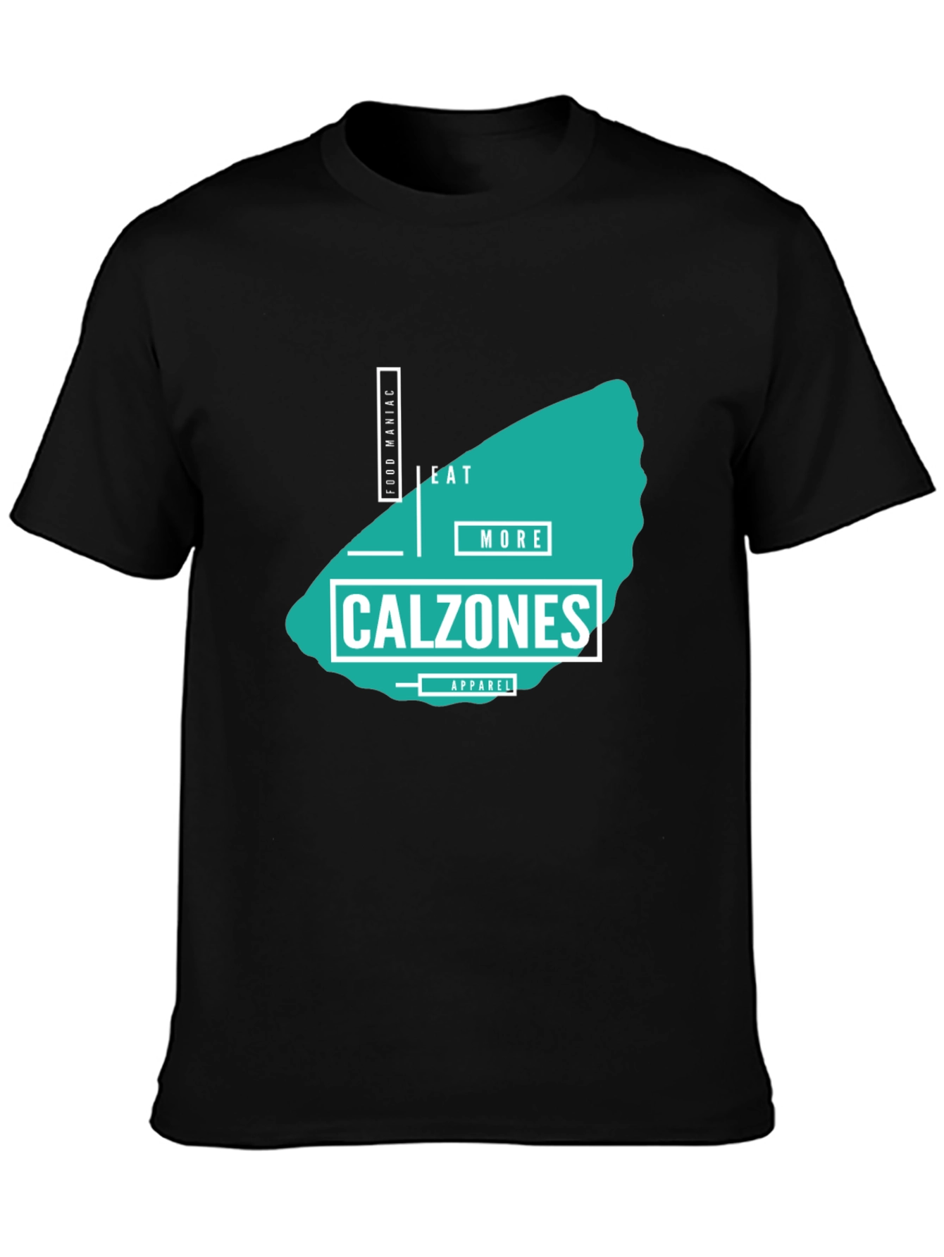 Eat More Calzones Mens Graphic Tee