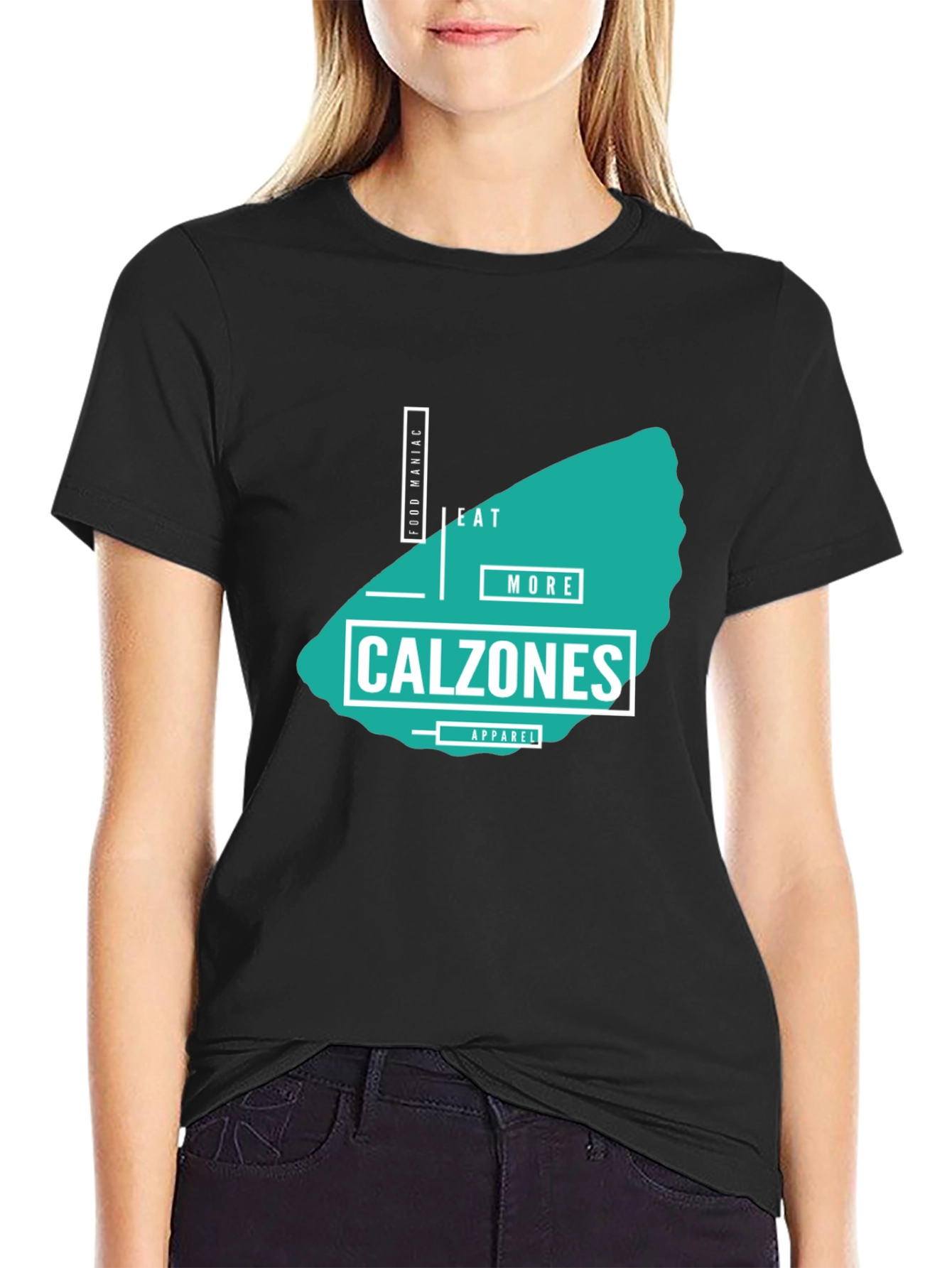 Eat More Calzones Mens Graphic Tee