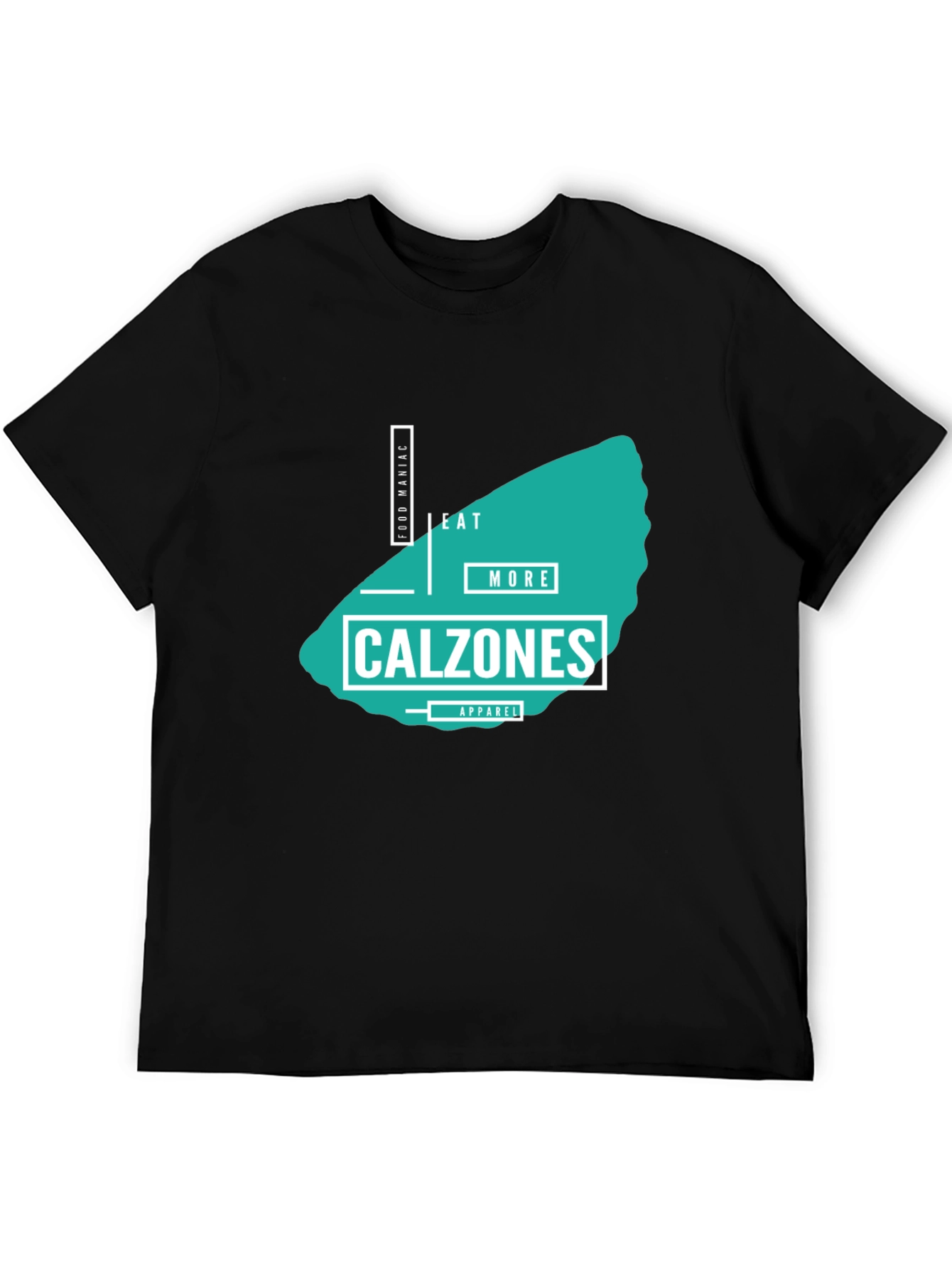 Eat More Calzones Mens Graphic Tee