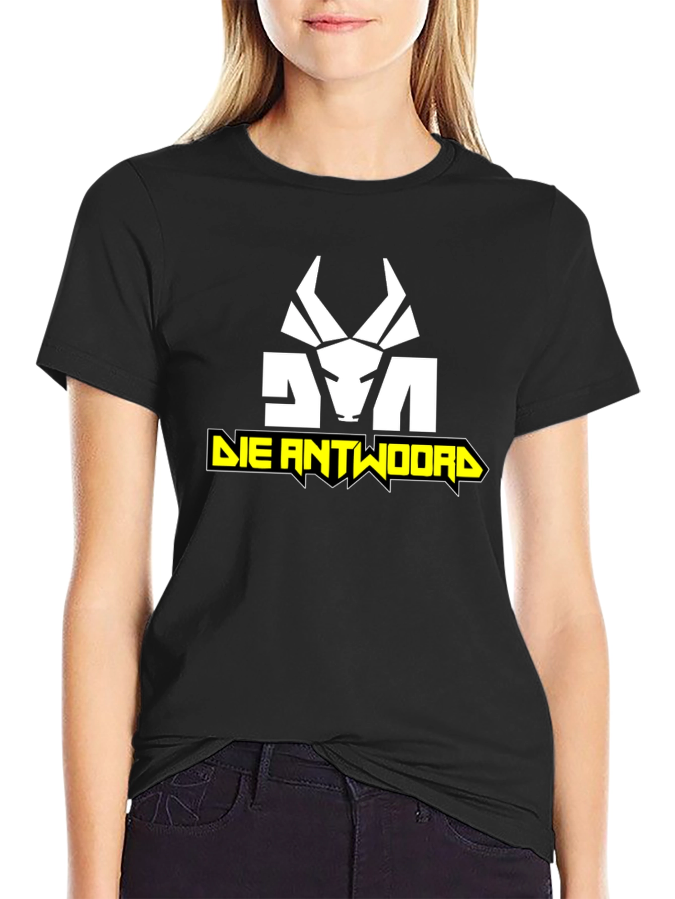 Die Antwoord Graphic Print Black T-Shirt