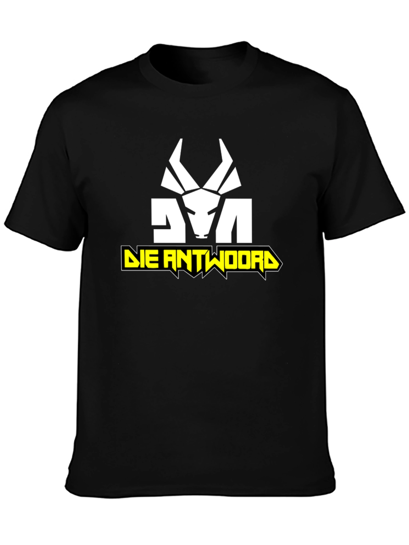 Die Antwoord Graphic Print Black T-Shirt