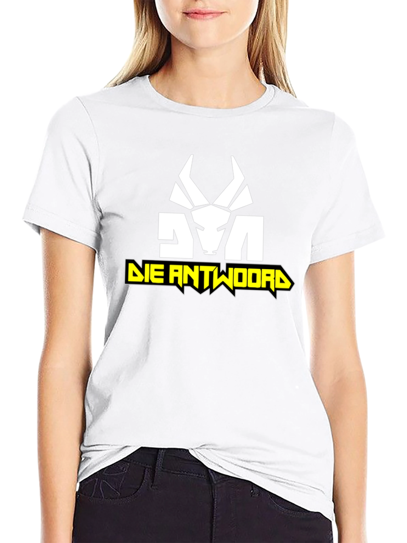 Die Antwoord Graphic Print Black T-Shirt